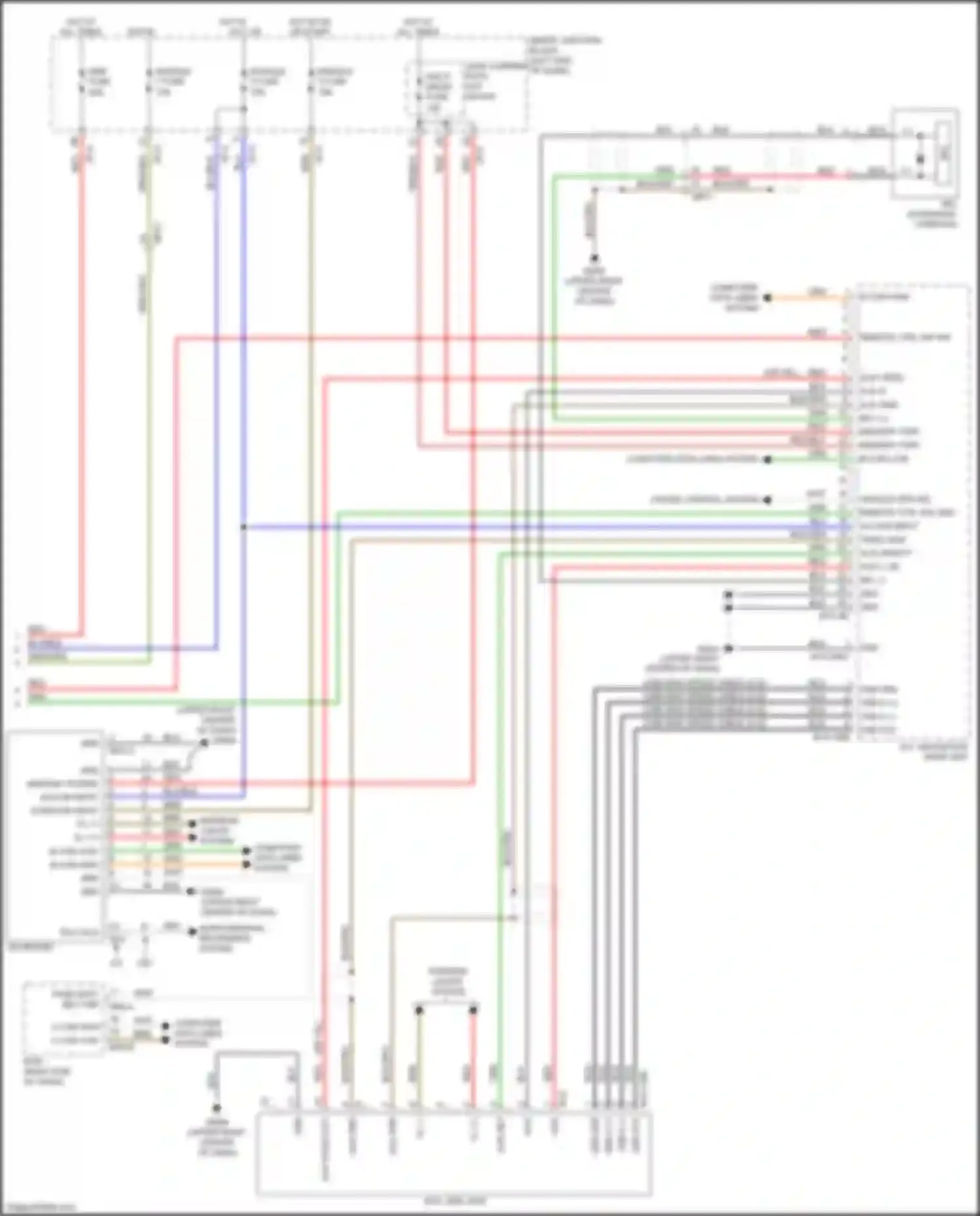 Wiring diagram m-can high for Kia K5 II (2015-2020) (26 of 33)
