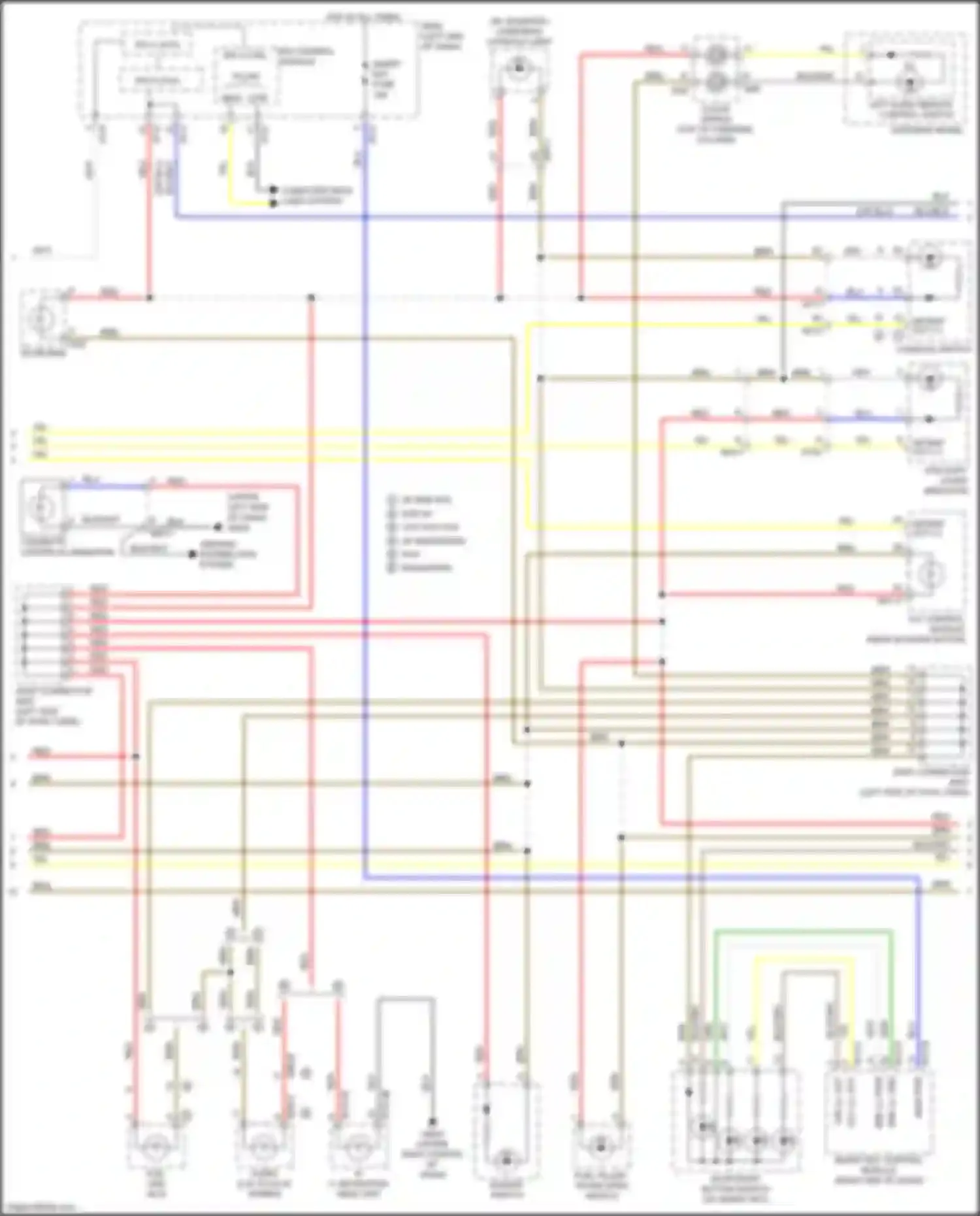 Wiring diagram mem pwr for Kia K5 II (2015-2020) (13 of 31)