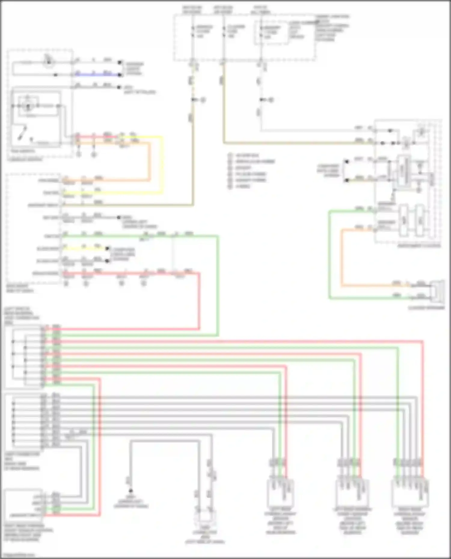 Wiring diagram memory 1 fuse for Kia K5 II (2015-2020) (27 of 44)