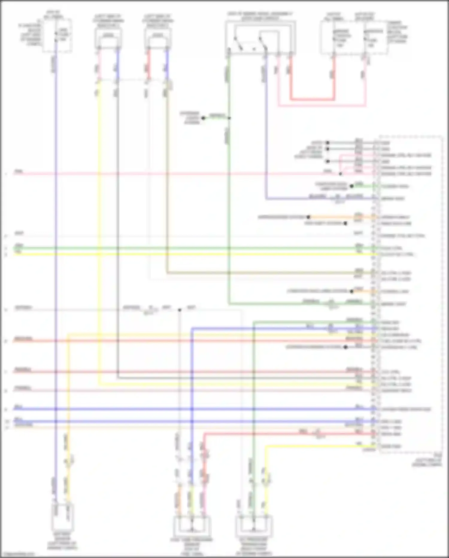 Wiring diagram module 3 fuse for Kia K5 II (2015-2020) (50 of 51)