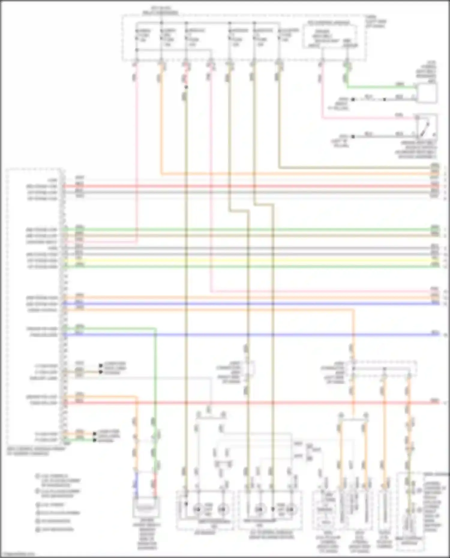 Wiring diagram module 5 fuse for Kia K5 II (2015-2020) (20 of 42)