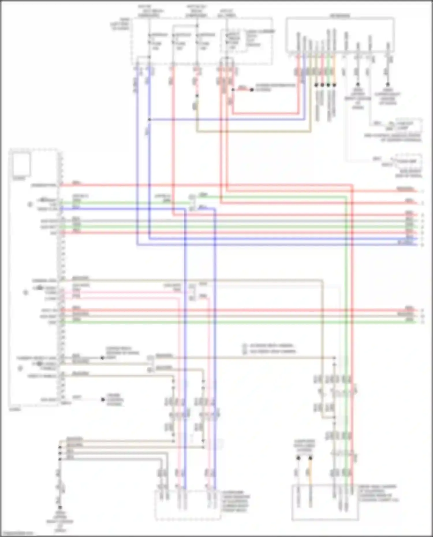 Wiring diagram power distribution system for Kia K5 II (2015-2020) (8 of 27)