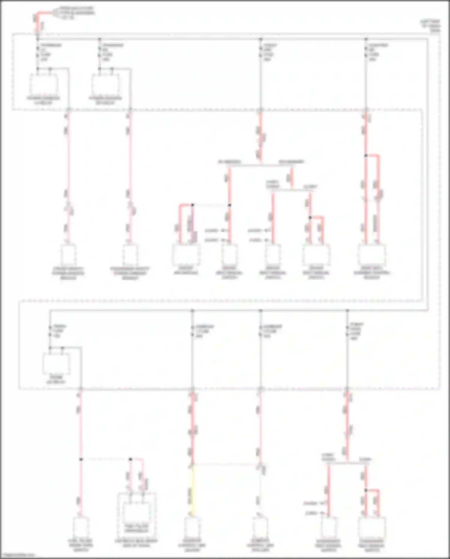Wiring diagram power window rh relay for Kia K5 II (2015-2020) (3 of 7)