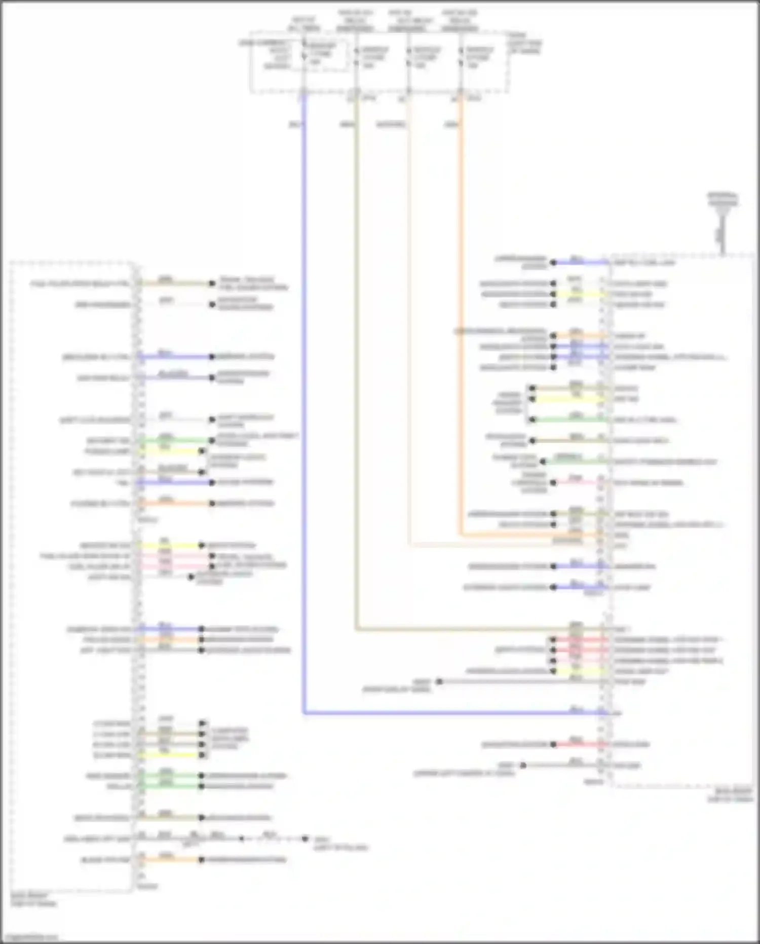 Wiring diagram puddle lamp for Kia K5 II (2015-2020) (3 of 7)