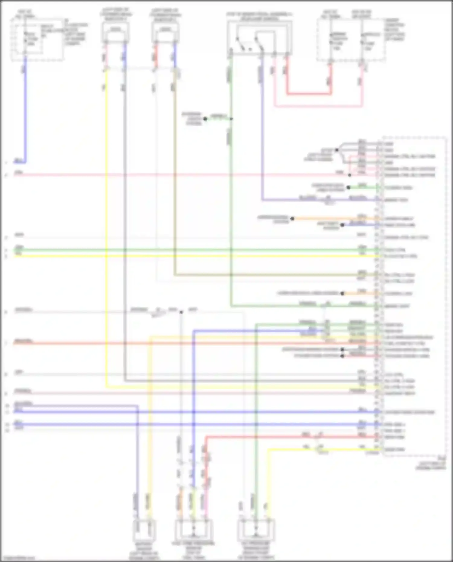 Wiring diagram red for Kia K5 II (2015-2020) (250 of 321)