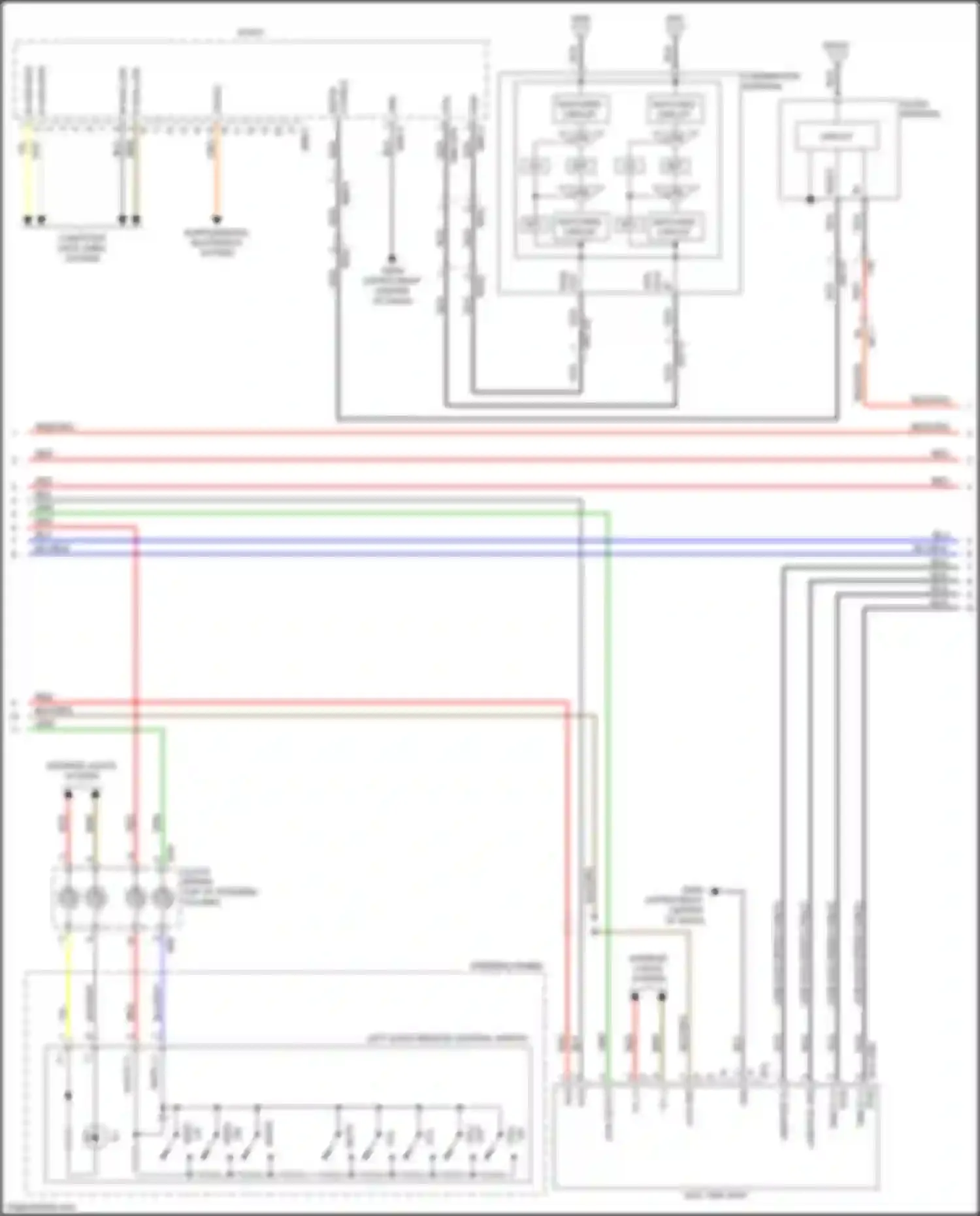 Wiring diagram red/org for Kia K5 II (2015-2020) (29 of 59)
