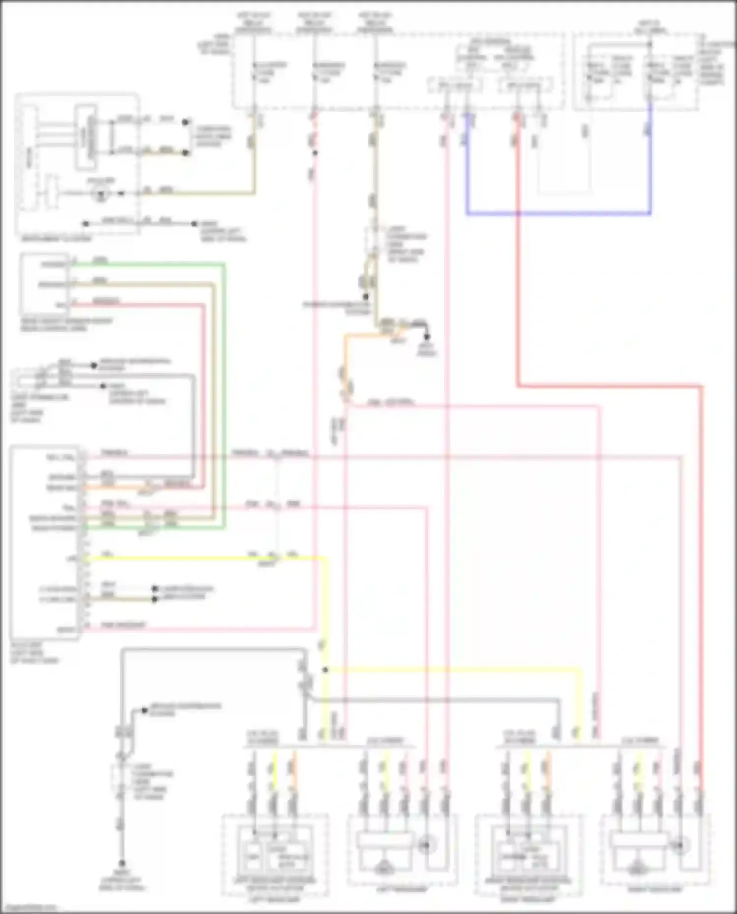 Wiring diagram relay energized igpm for Kia K5 II (2015-2020) (1 of 2)