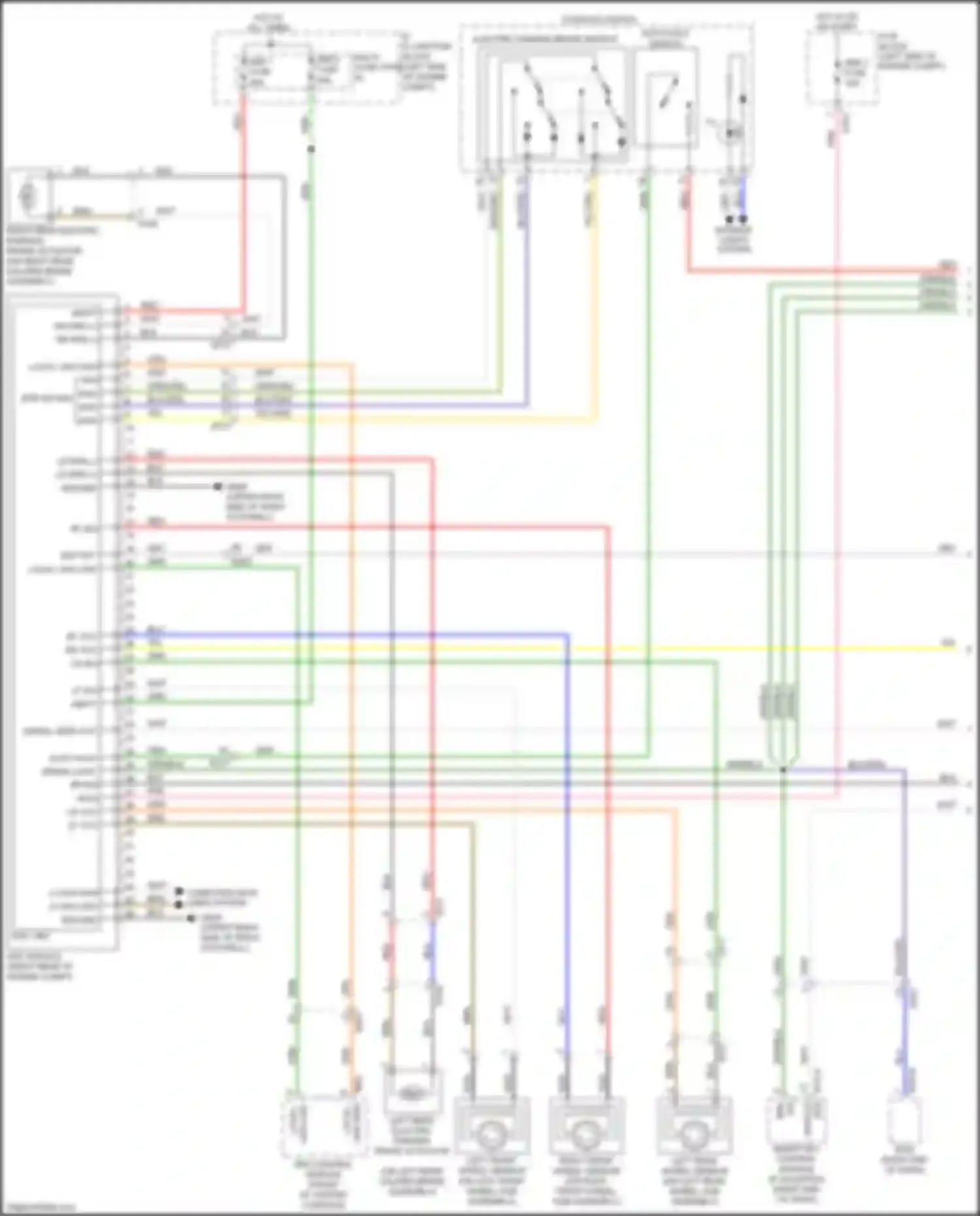 Wiring diagram rr vcc for Kia K5 II (2015-2020) (1 of 5)