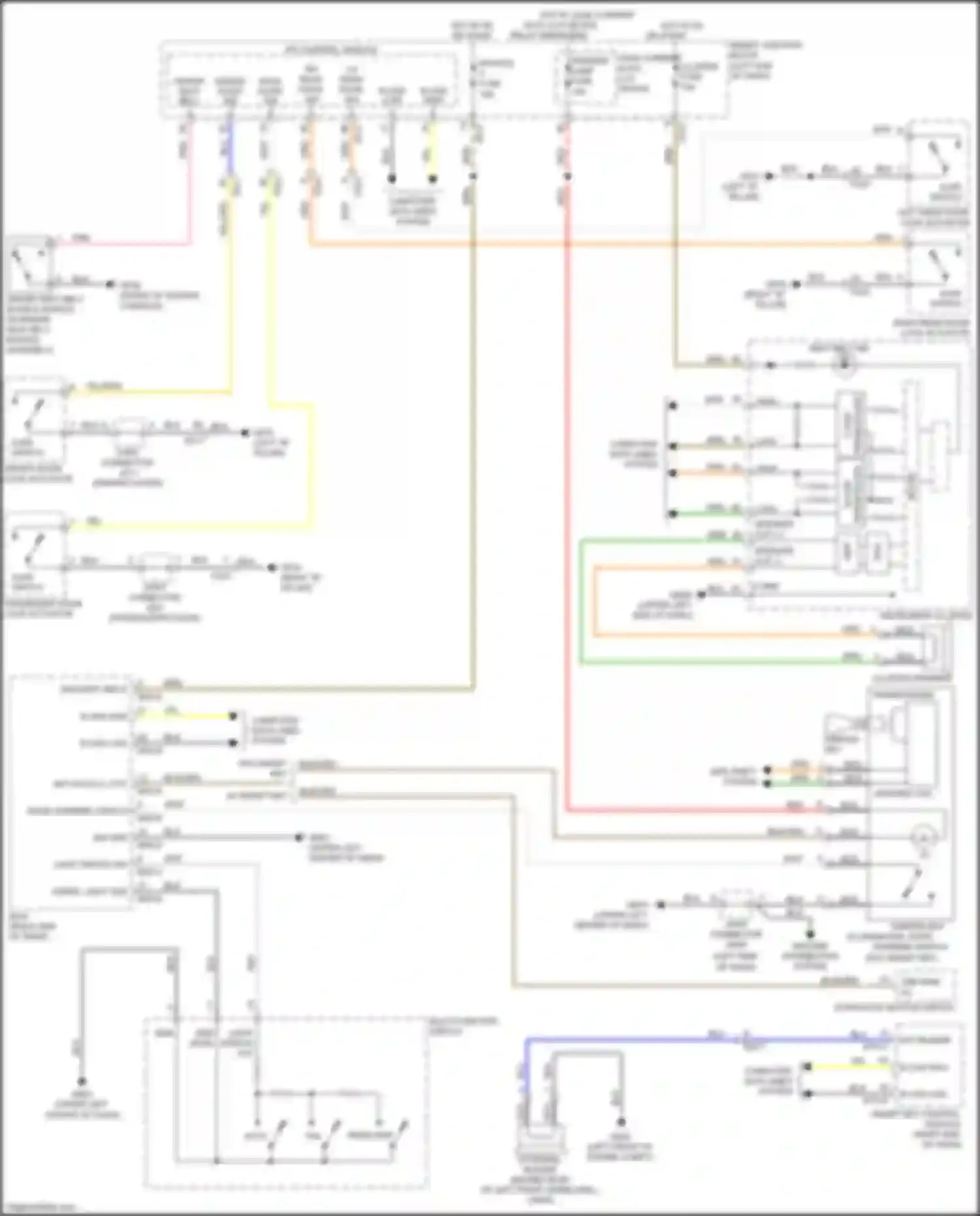 Wiring diagram smart junction block for Kia K5 II (2015-2020) (33 of 101)