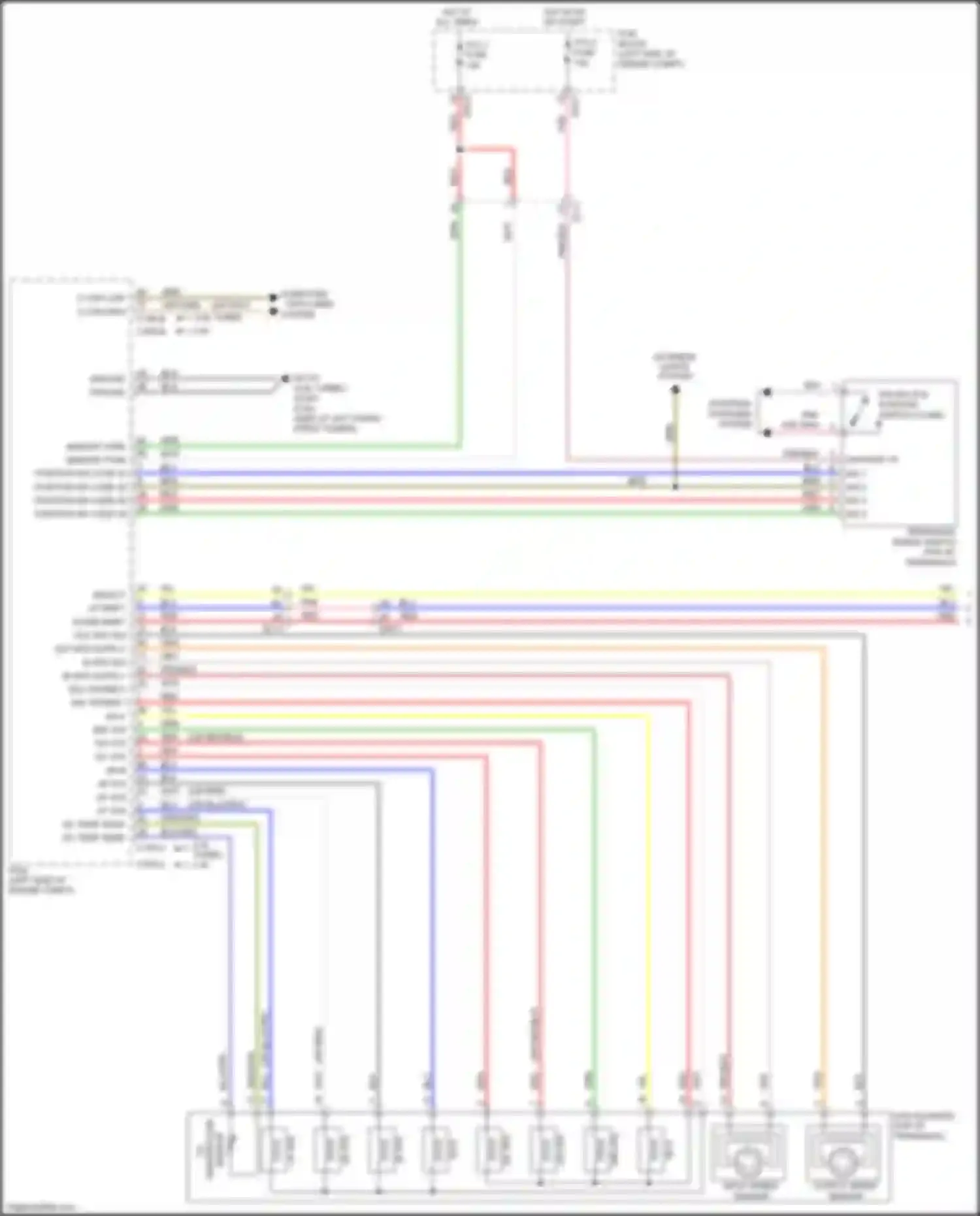 Wiring diagram sol power 1 for Kia K5 II (2015-2020) (1 of 2)