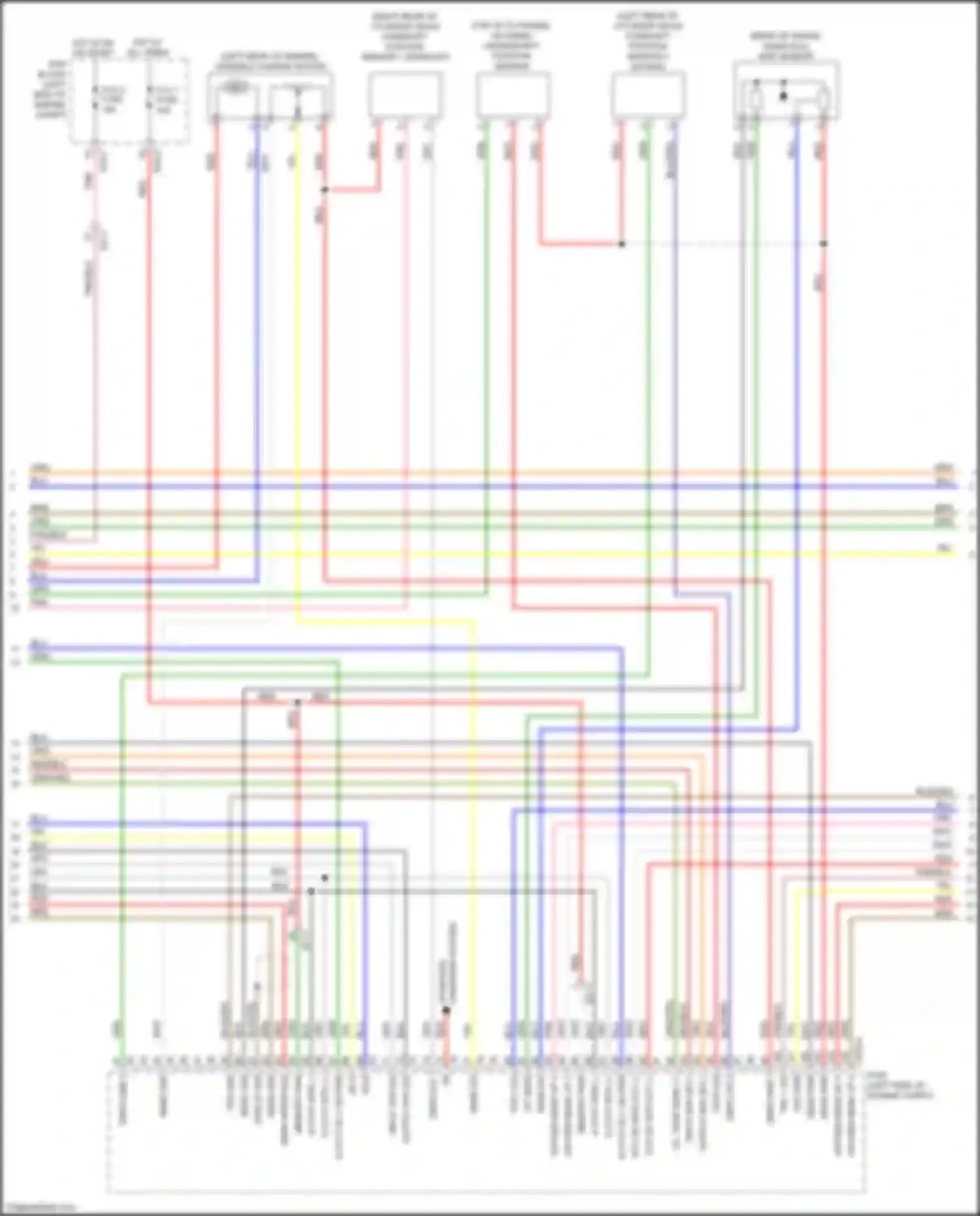 Wiring diagram ss a for Kia K5 II (2015-2020) (12 of 12)