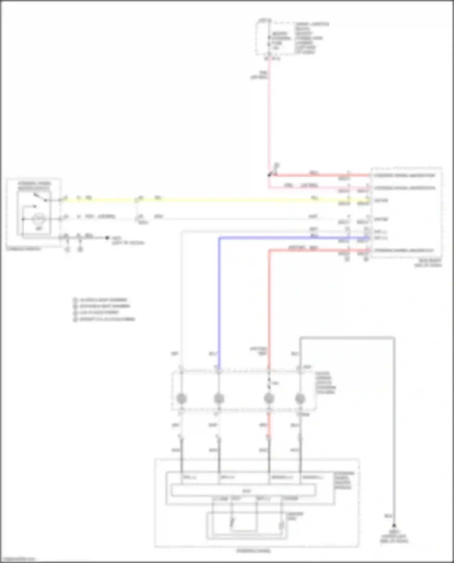Wiring diagram steering wheel heater pwr for Kia K5 II (2015-2020) (1 of 1)