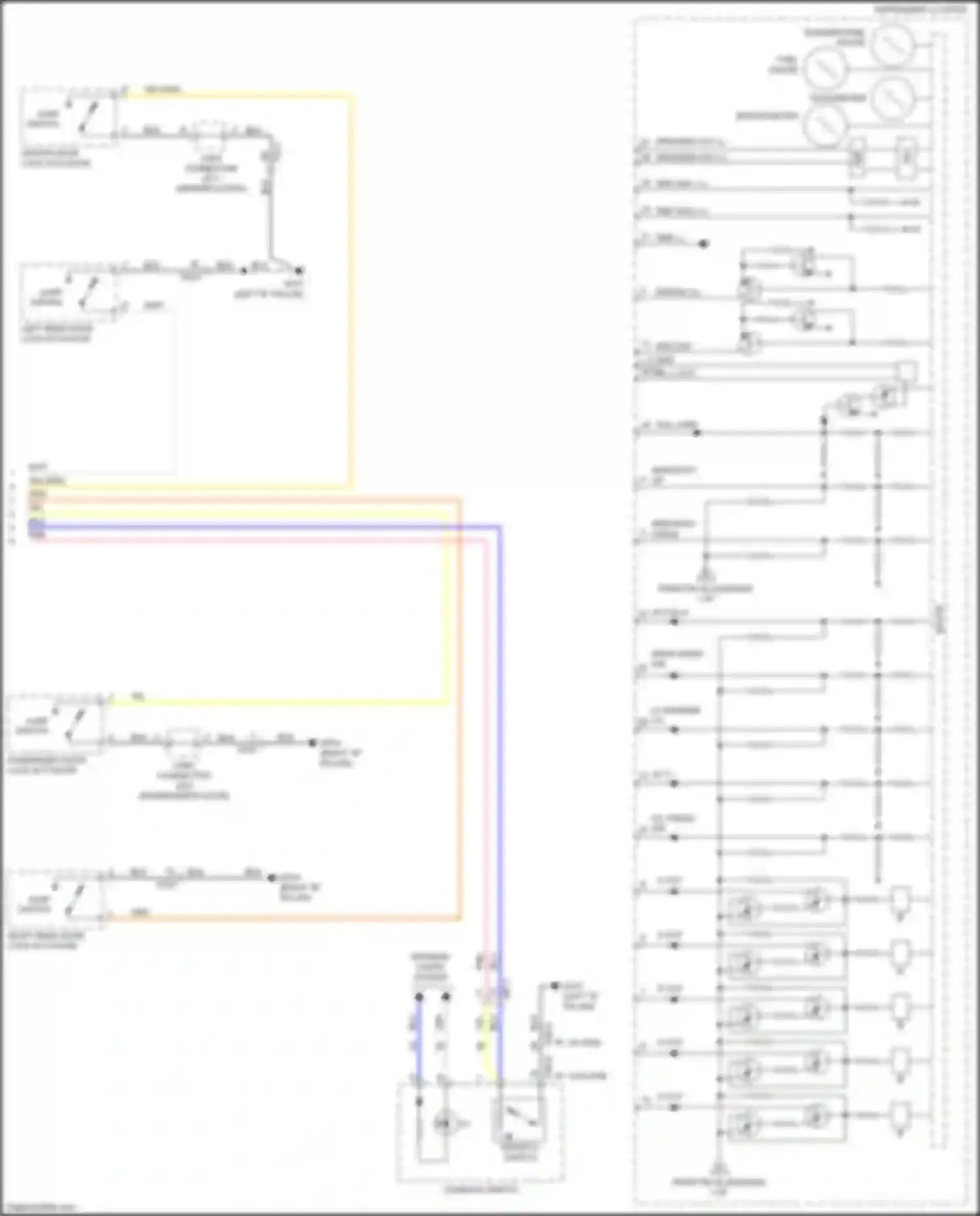 Wiring diagram tail lamp in for Kia K5 II (2015-2020) (1 of 4)
