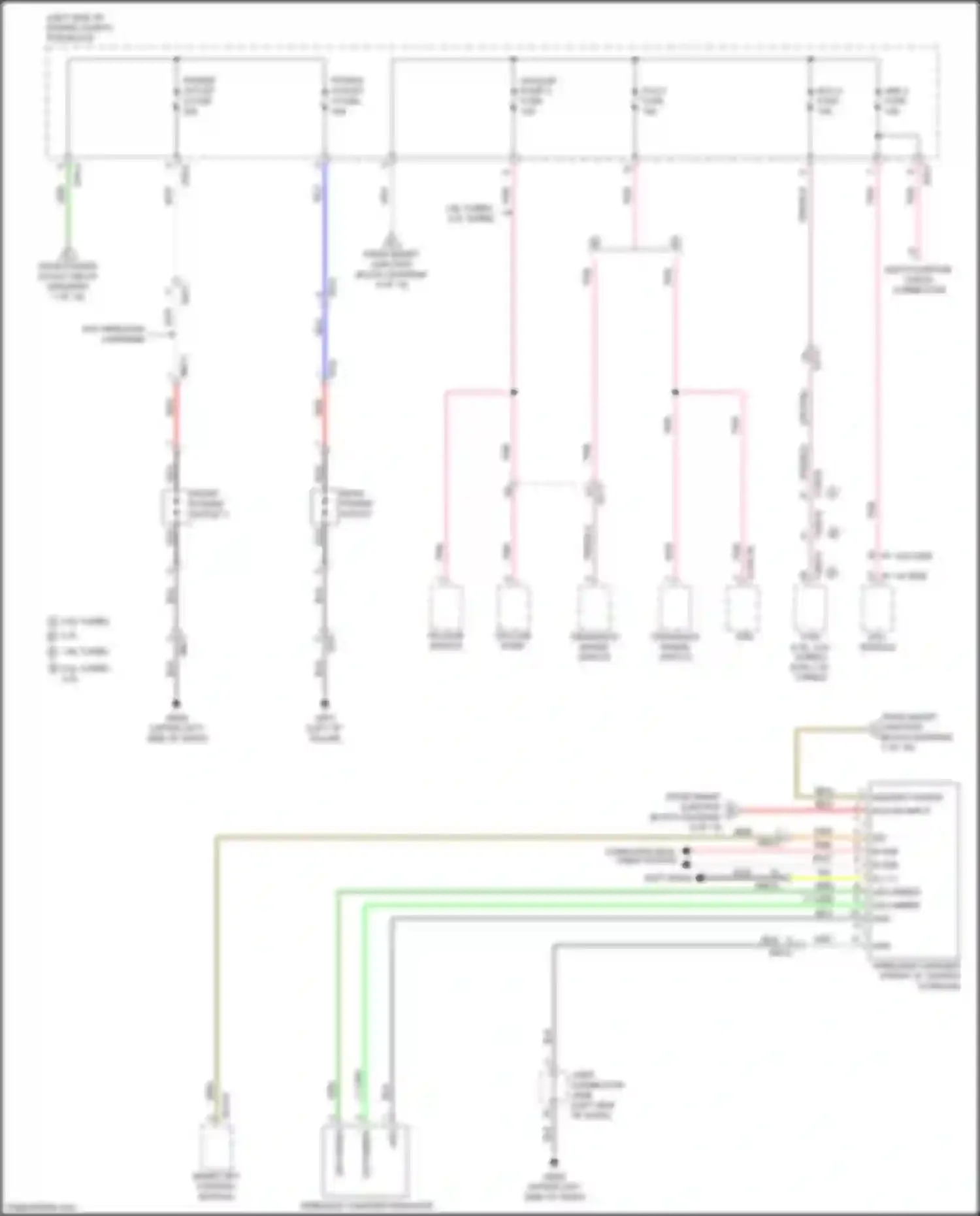 Wiring diagram transaxle range switch for Kia K5 II (2015-2020) (1 of 13)