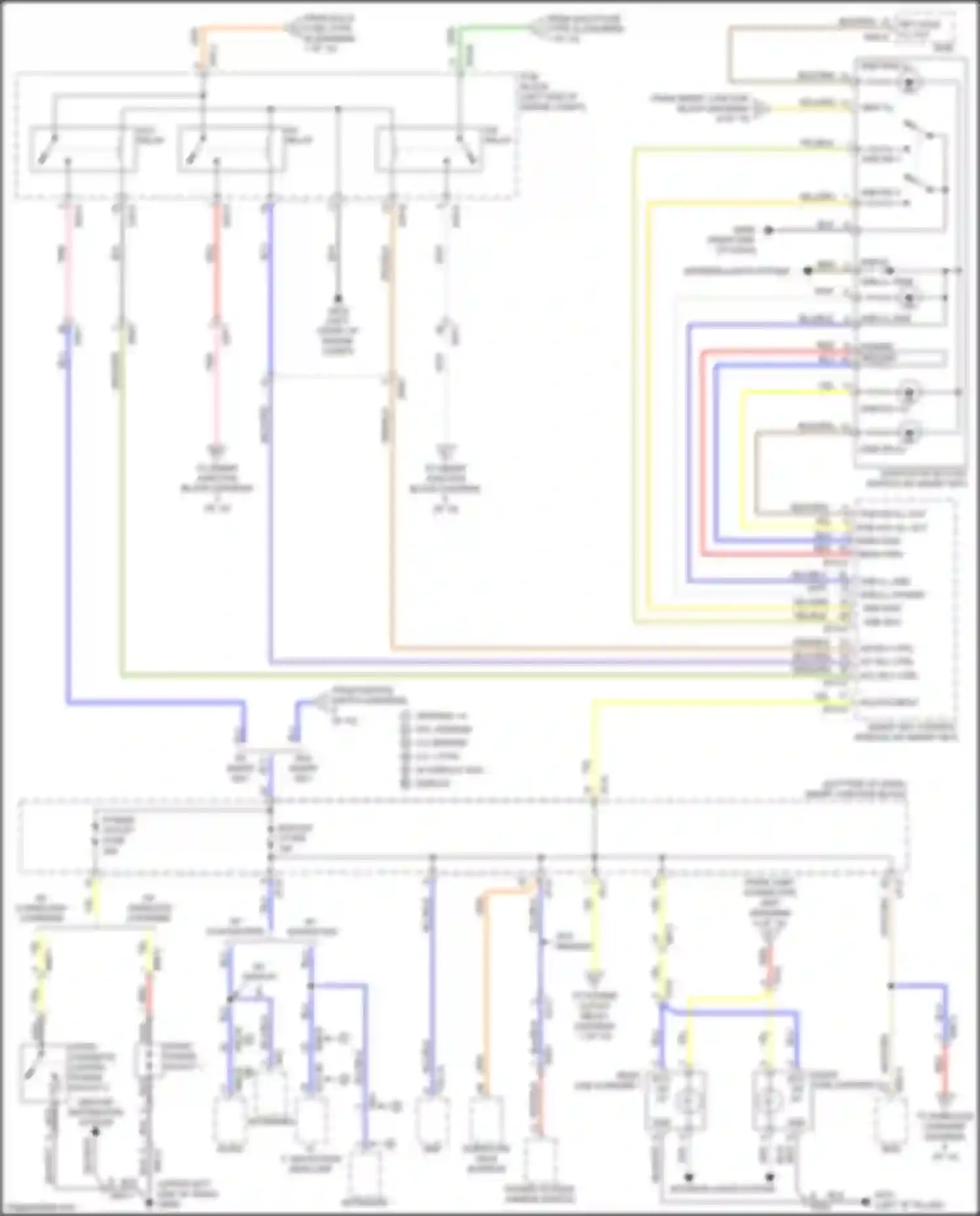 Wiring diagram vbat ill for Kia K5 II (2015-2020) (1 of 3)