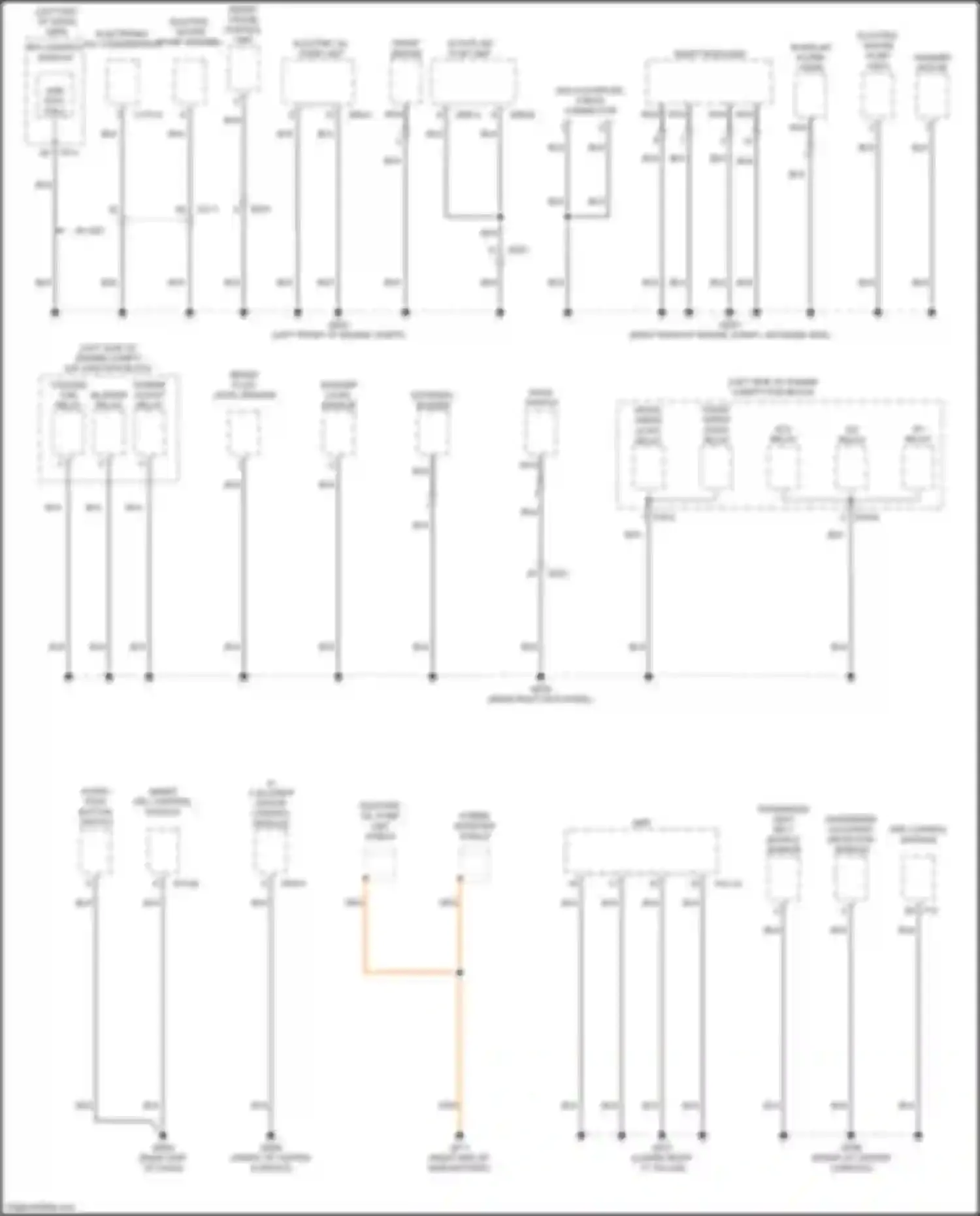 Wiring diagram washer motor for Kia K5 II (2015-2020) (2 of 6)