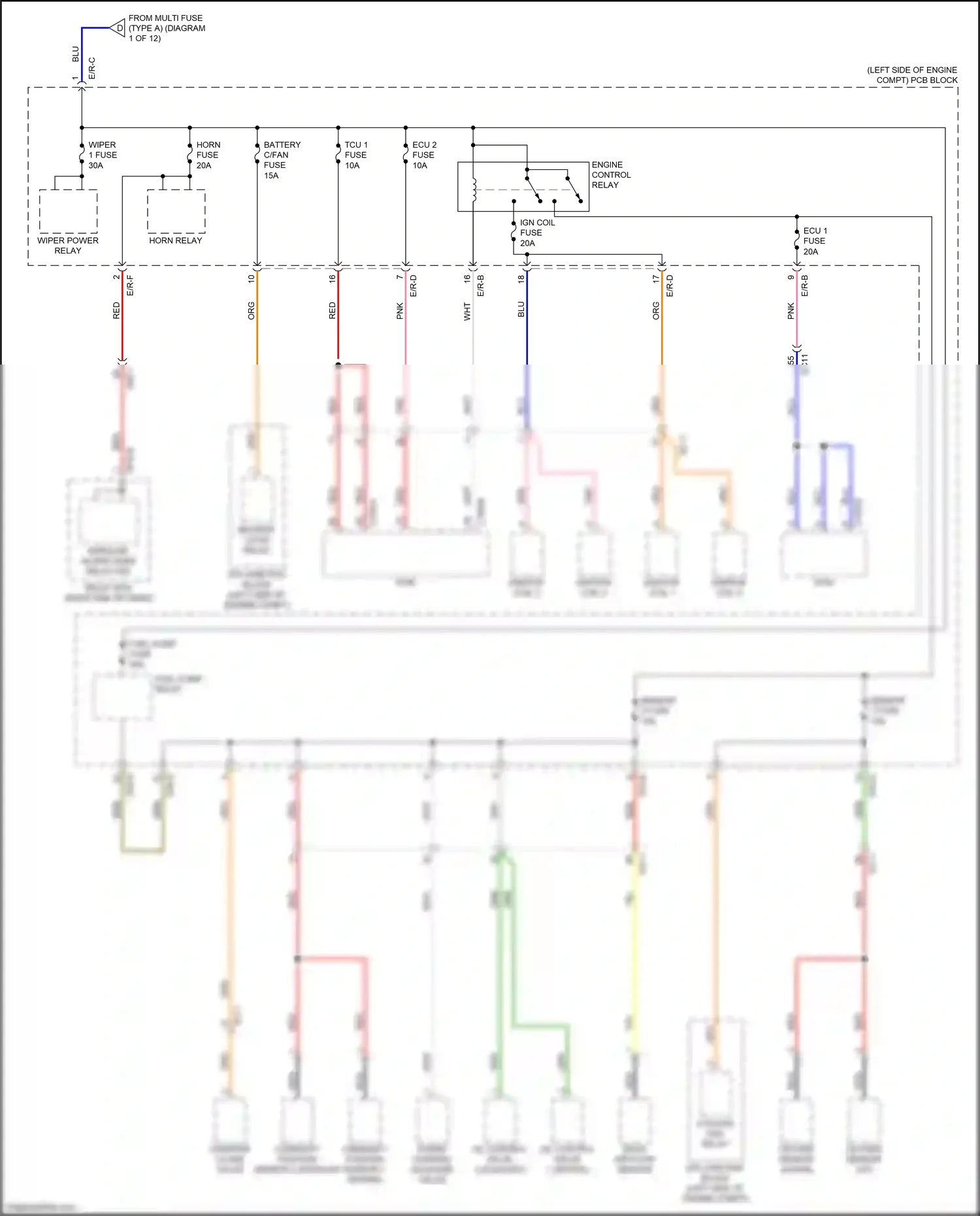 Kia K5 II (2015-2020) yel wiring diagram  (259 of 289)