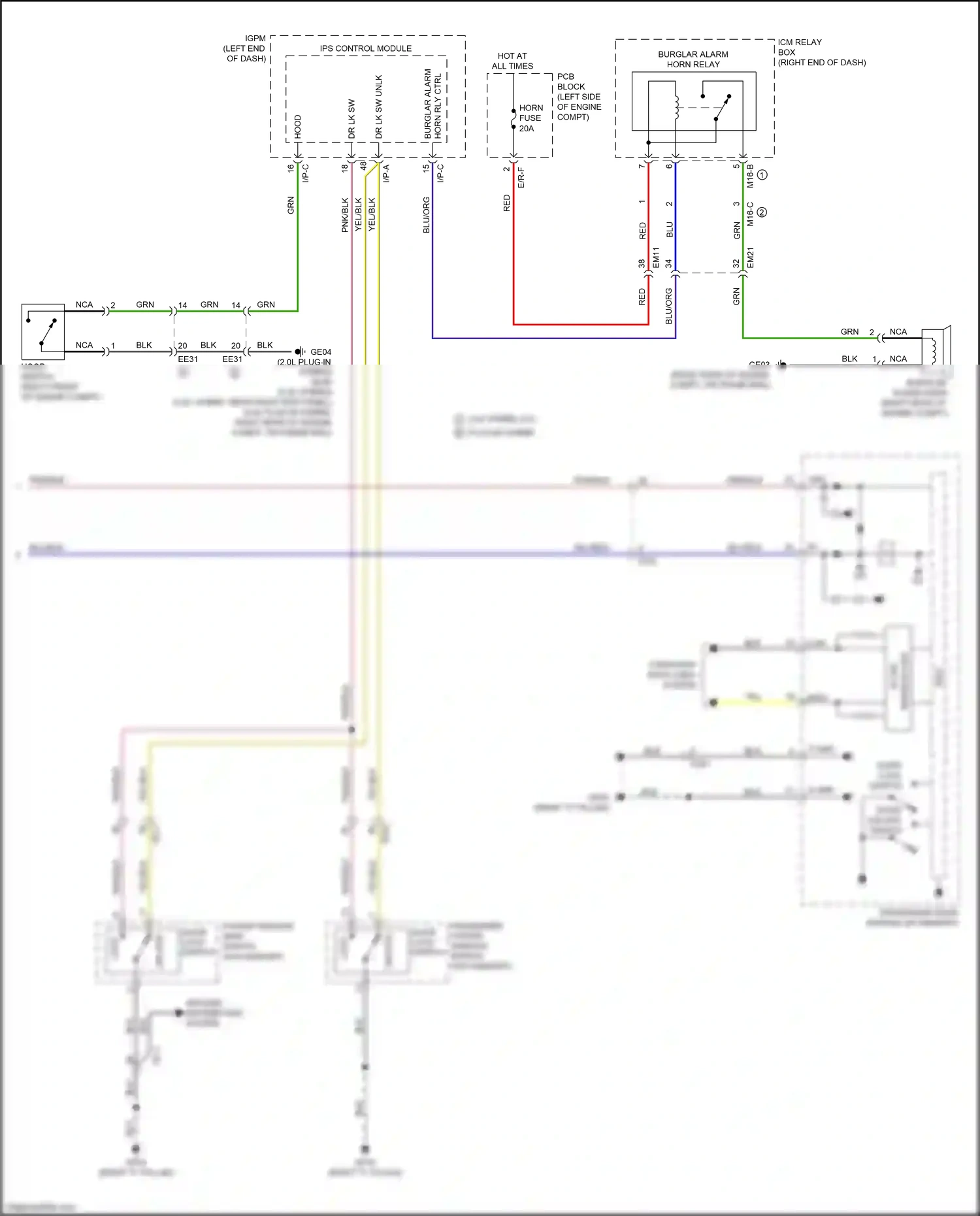 Kia K5 II (2015-2020) yel wiring diagram  (100 of 289)