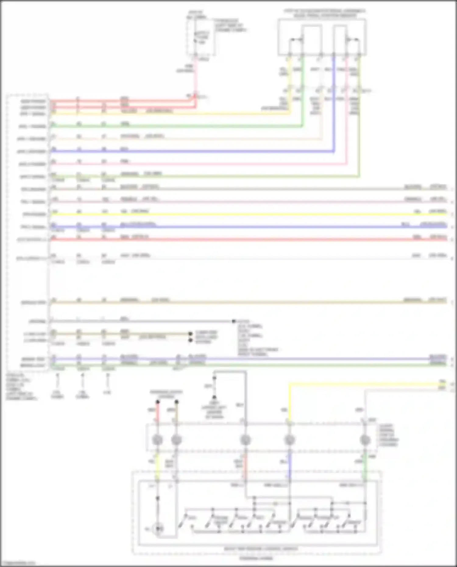 Wiring diagram yel/org for Kia K5 II (2015-2020) (31 of 64)