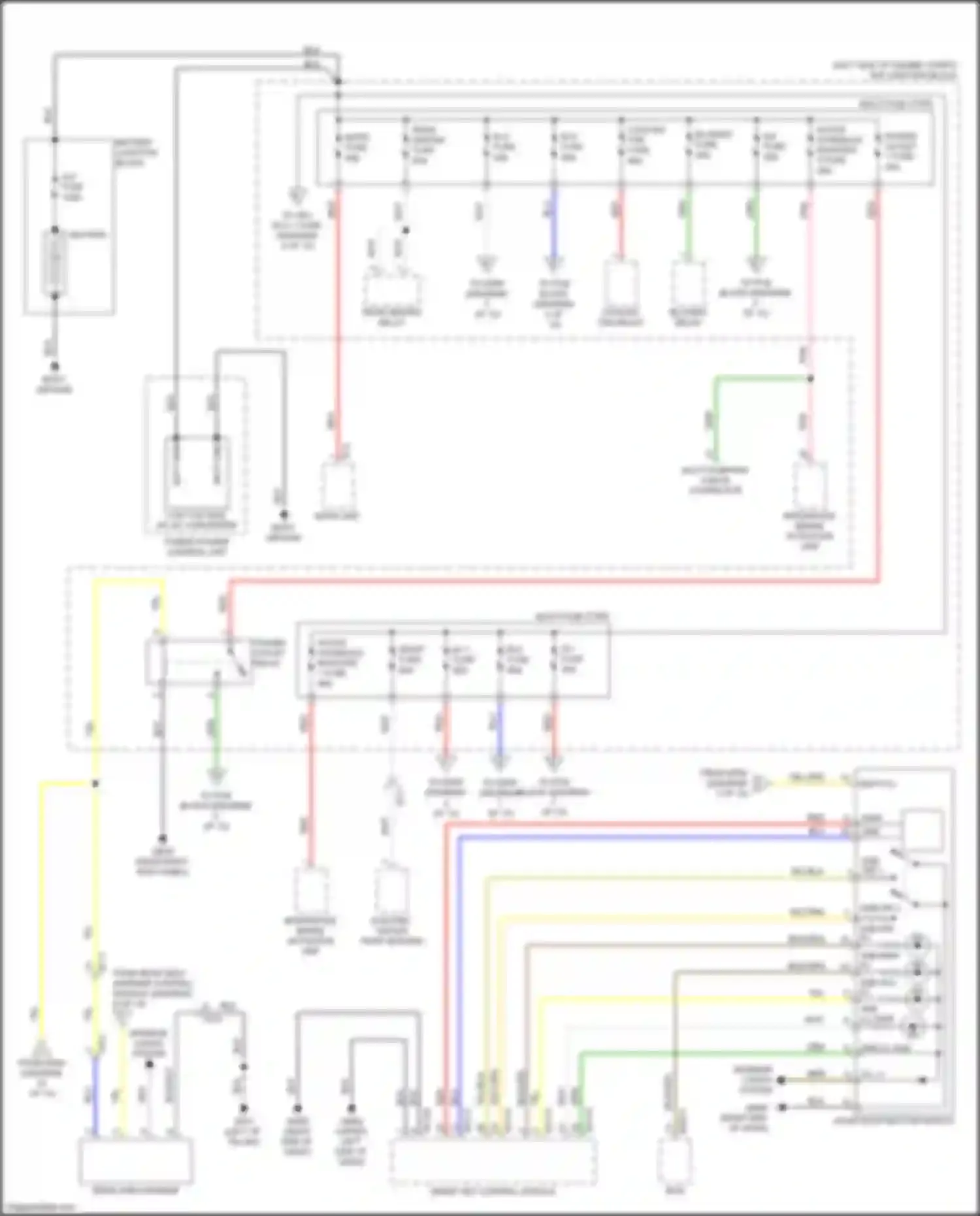 Wiring diagram yel/org for Kia K5 II (2015-2020) (51 of 64)