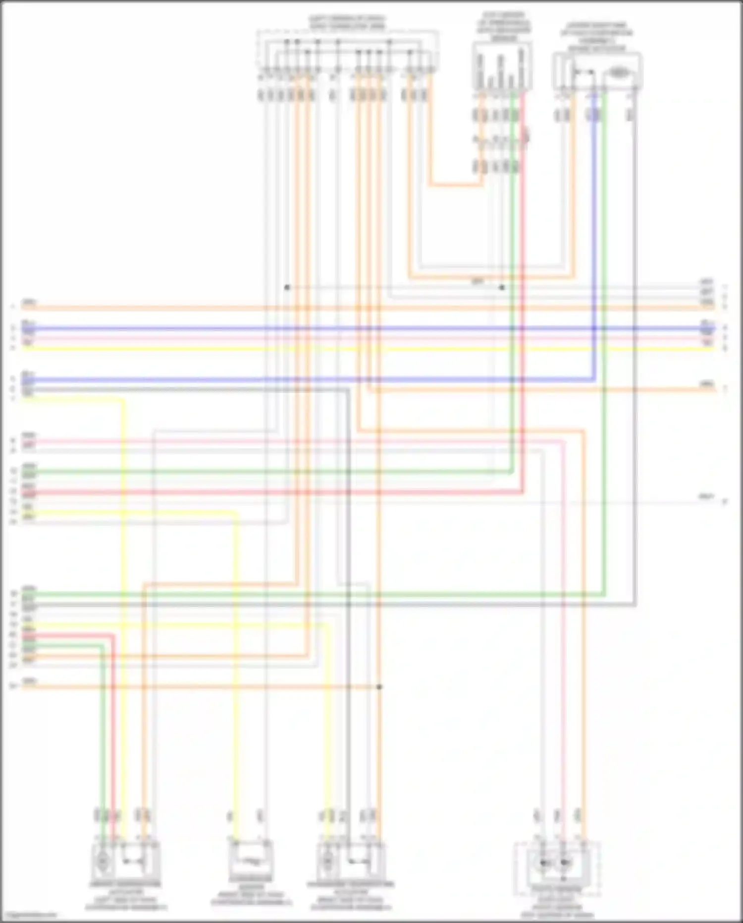 K5 Kia III facelift (2023-2024): Automatic a/c circuit (2 of 4)