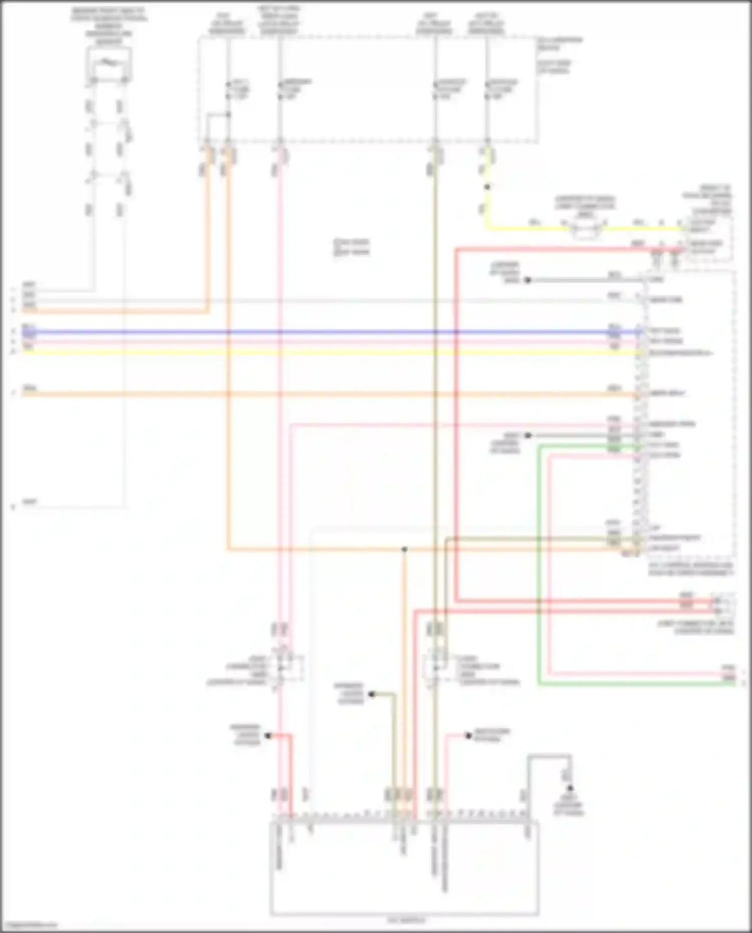 K5 Kia III facelift (2023-2024): Automatic a/c circuit (3 of 4)