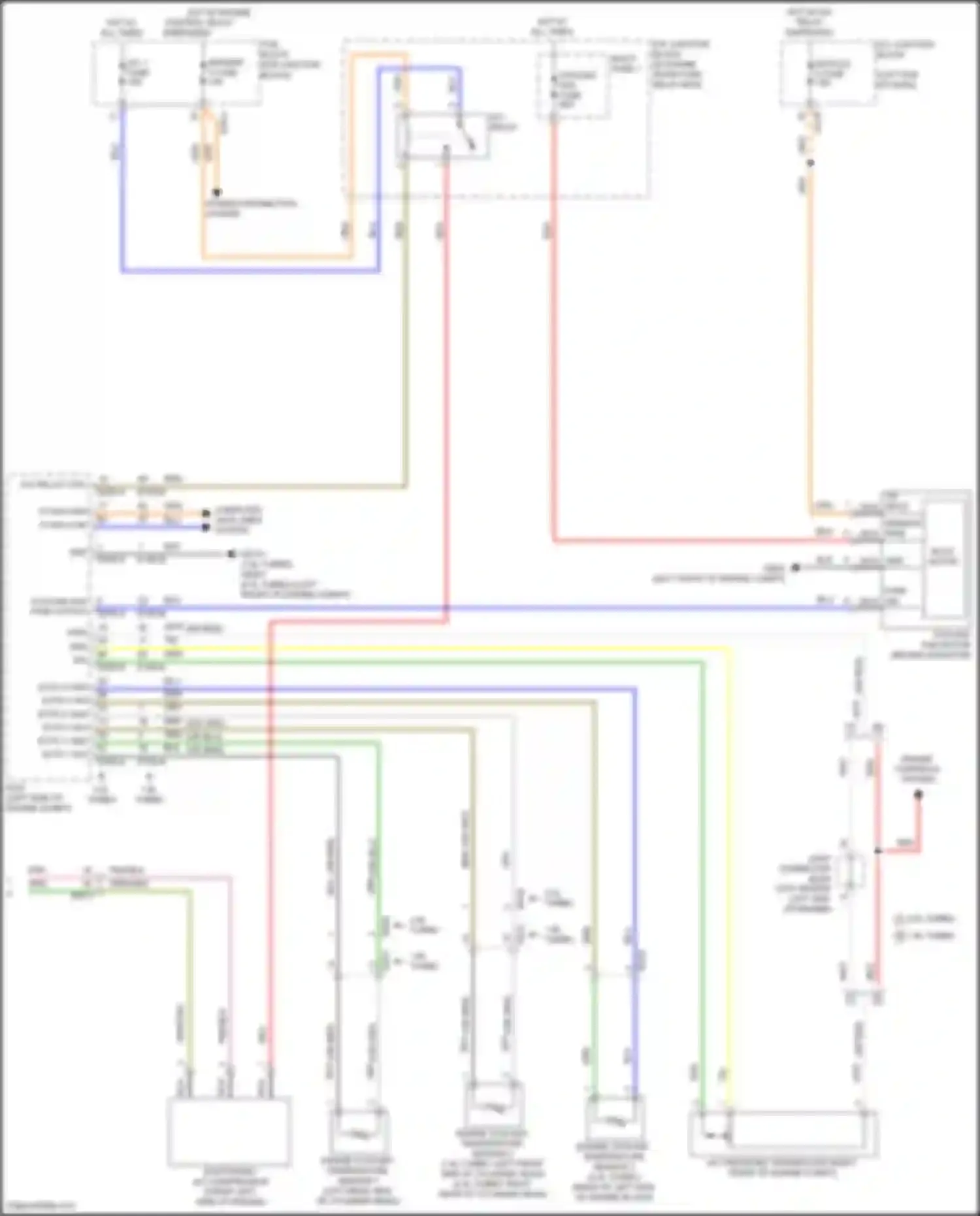 K5 Kia III facelift (2023-2024): Automatic a/c circuit (4 of 4)