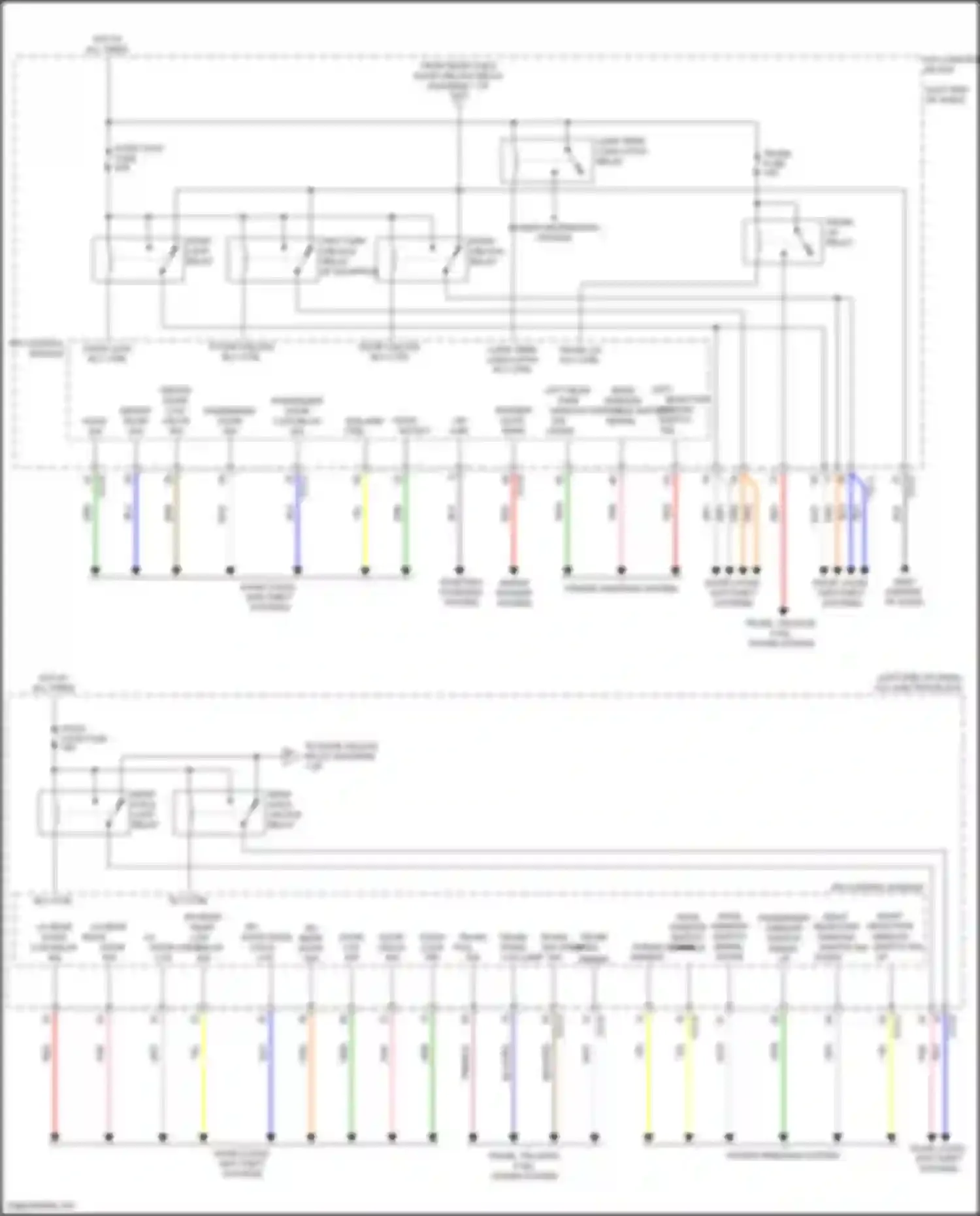 K5 Kia III facelift (2023-2024): Ips control module circuit (1 of 2)