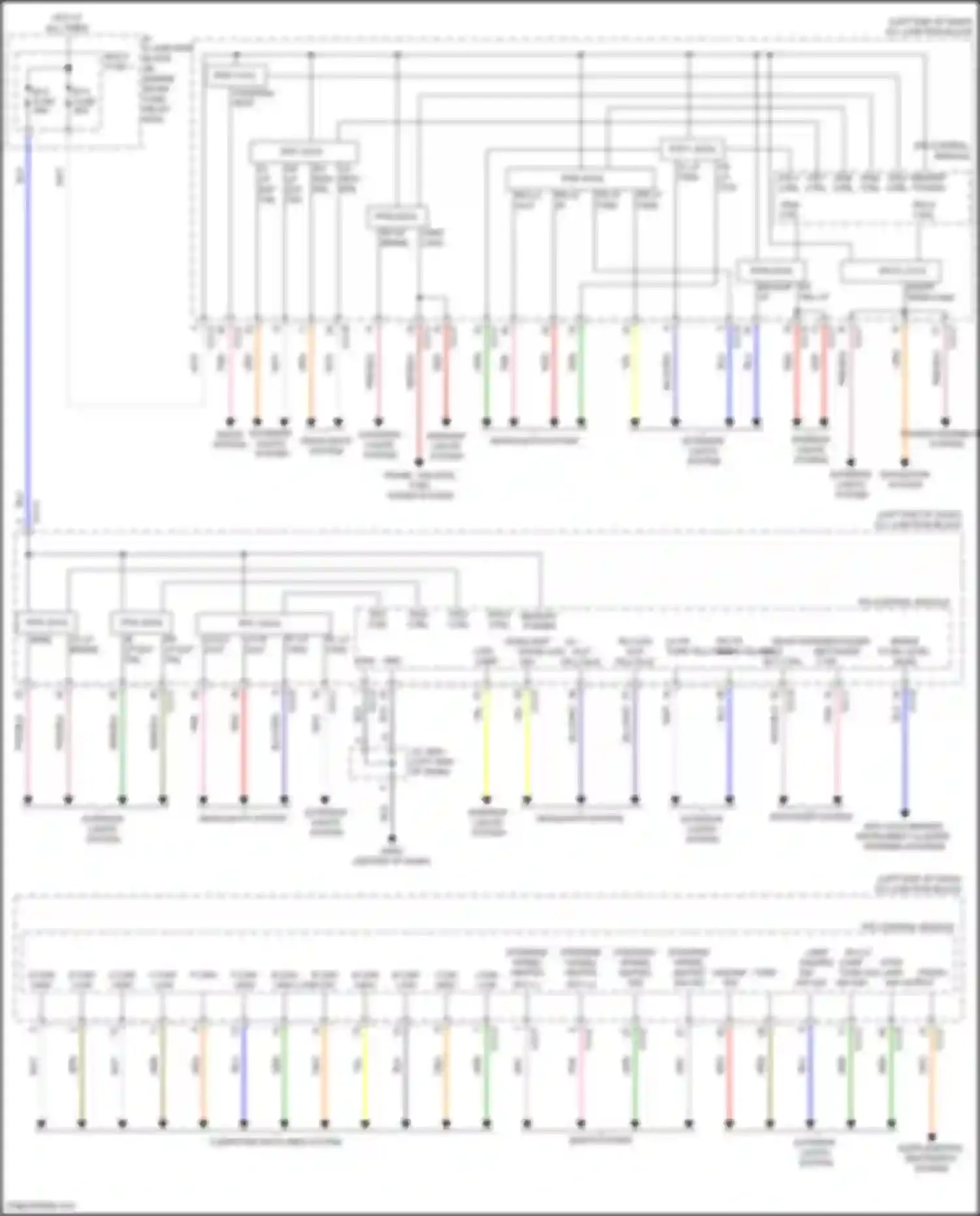 K5 Kia III facelift (2023-2024): Ips control module circuit (2 of 2)