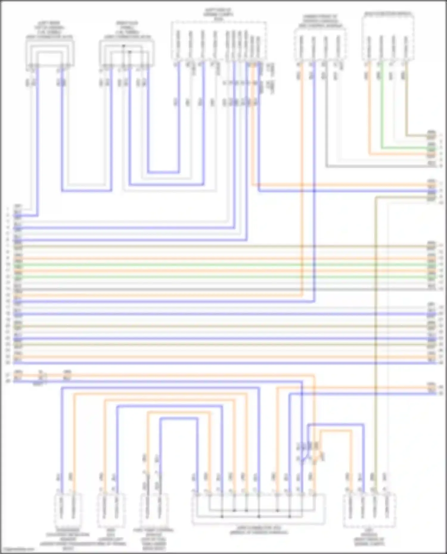 K5 Kia III facelift (2023-2024): Computer data lines circuit (2 of 5)