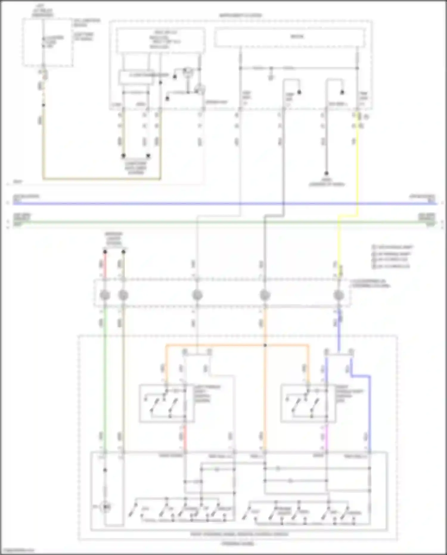 K5 Kia III facelift (2023-2024): Cruise control circuit (2 of 3)