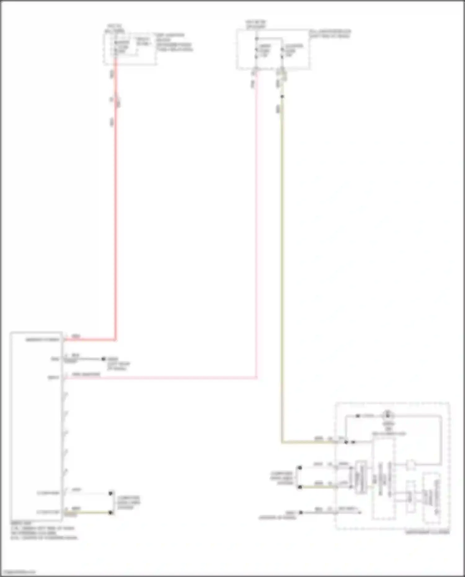 K5 Kia III facelift (2023-2024): Electronic power steering circuit, column type
