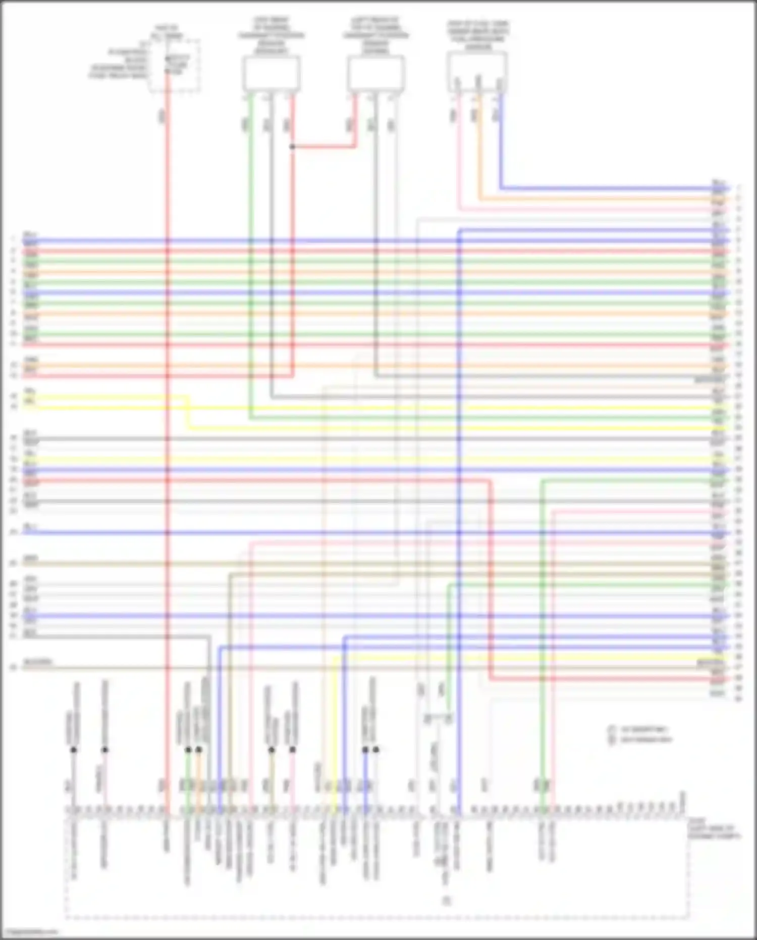 K5 Kia III facelift (2023-2024): Wiring diagram engine performance 1.6l turbo, engine controls circuit (3 of 9)
