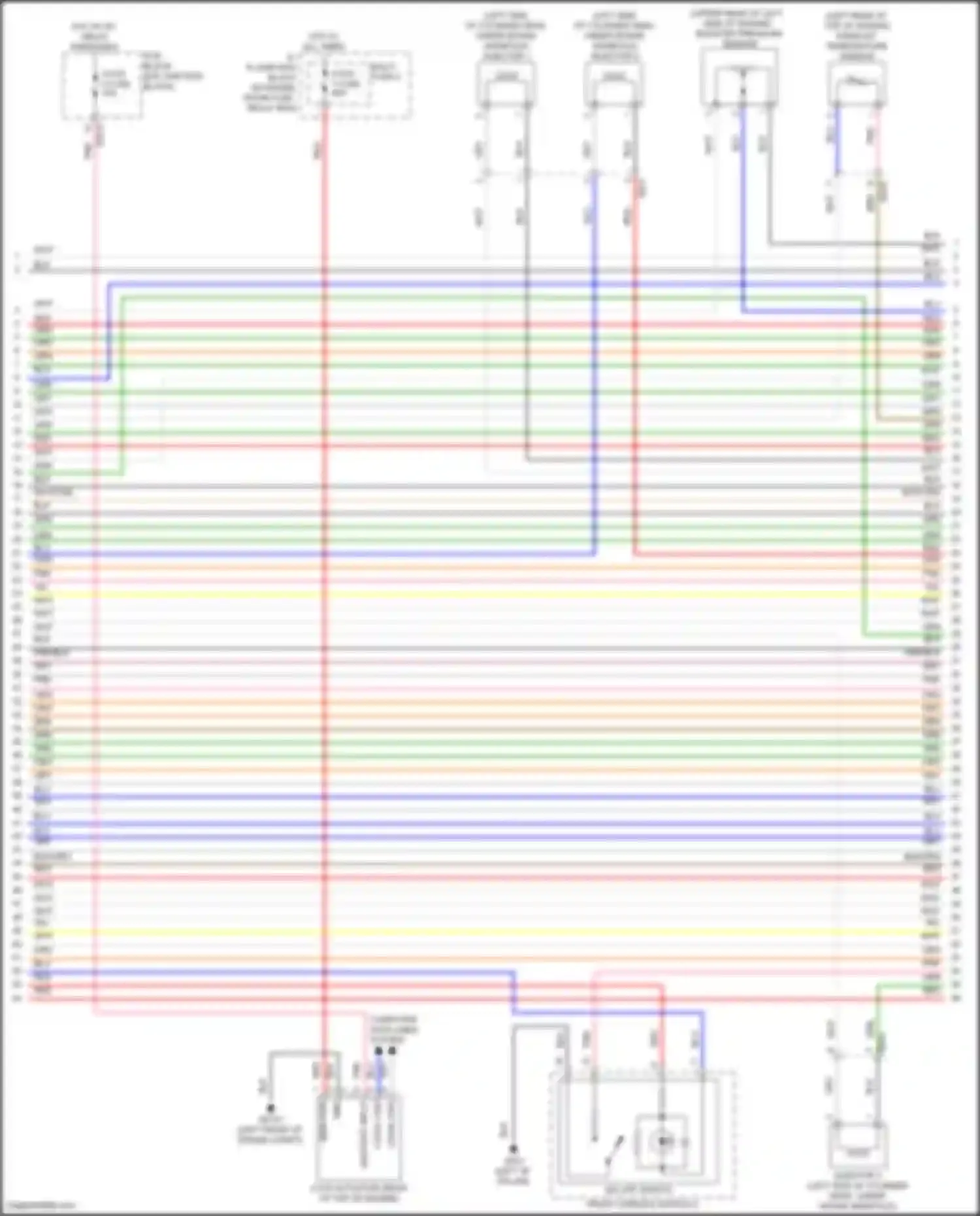 K5 Kia III facelift (2023-2024): Wiring diagram engine performance 1.6l turbo, engine controls circuit (6 of 9)