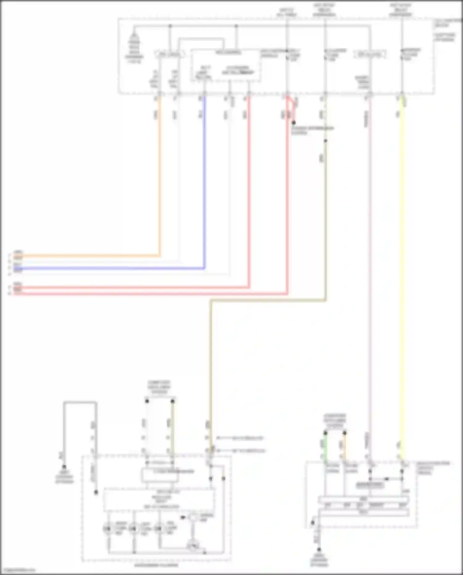 K5 Kia III facelift (2023-2024): Exterior lamps circuit (4 of 4)
