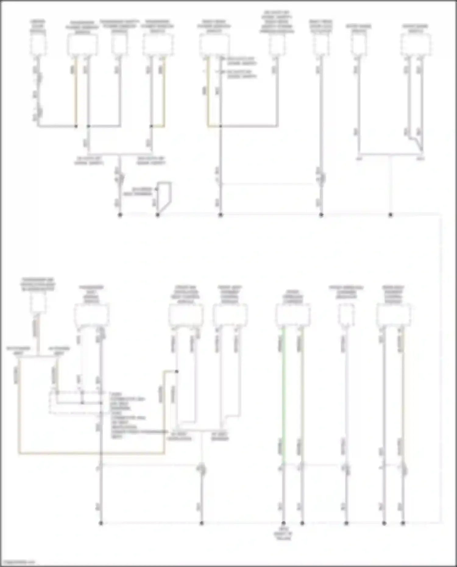 K5 Kia III facelift (2023-2024): Ground distribution circuit (5 of 6)