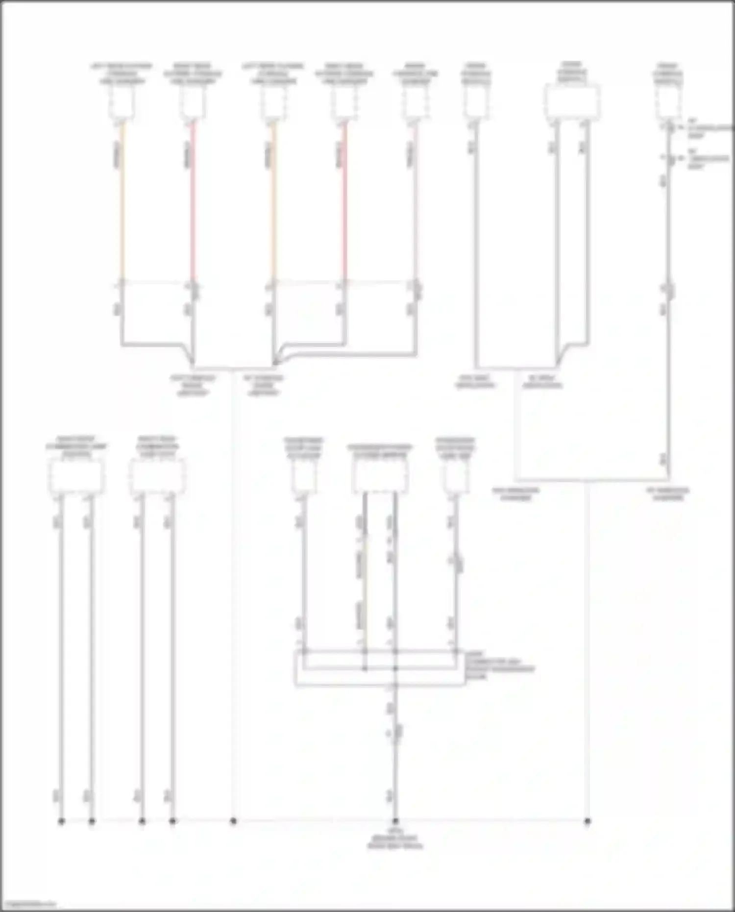 K5 Kia III facelift (2023-2024): Ground distribution circuit (6 of 6)