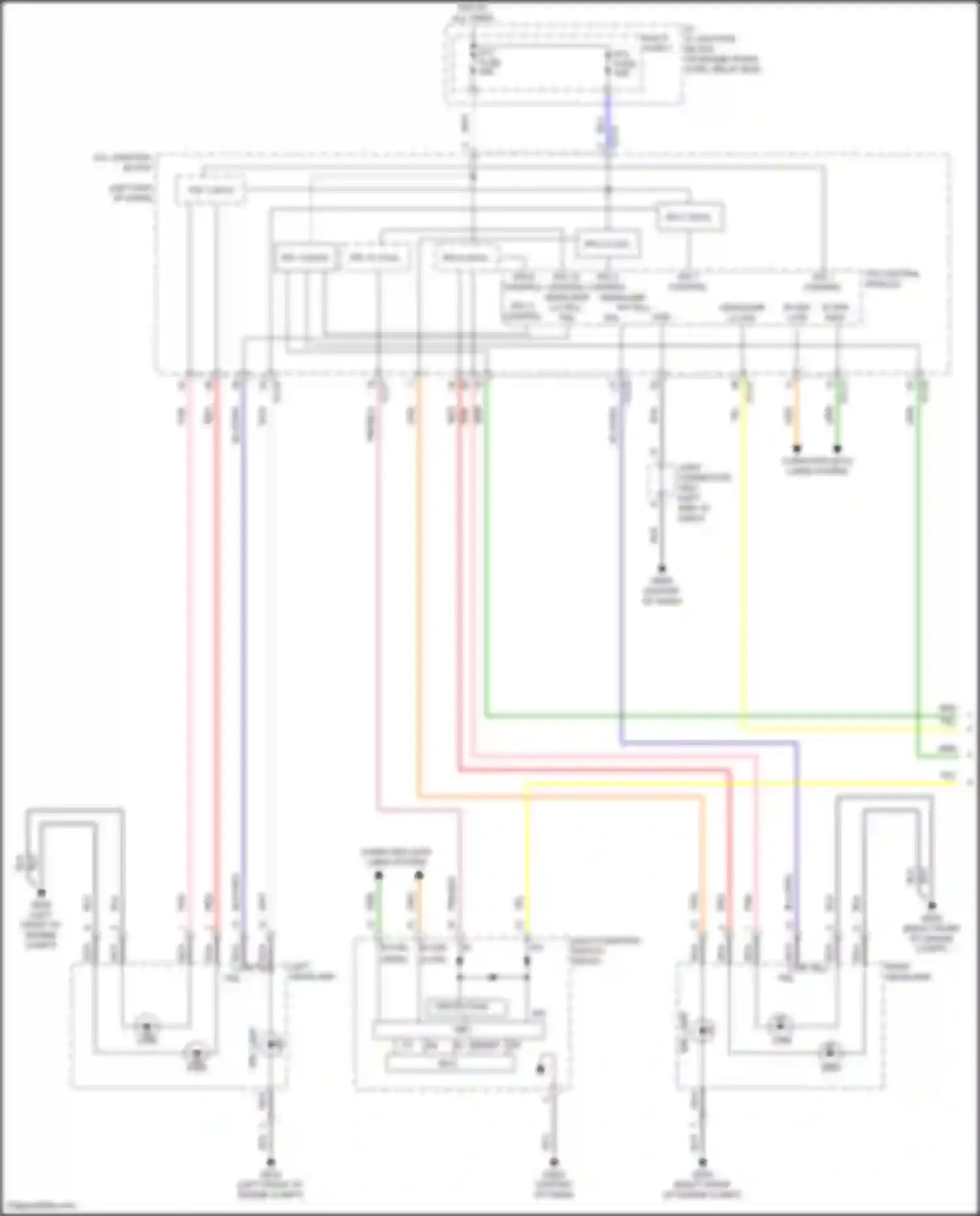 K5 Kia III facelift (2023-2024): Autolamps circuit (1 of 2)