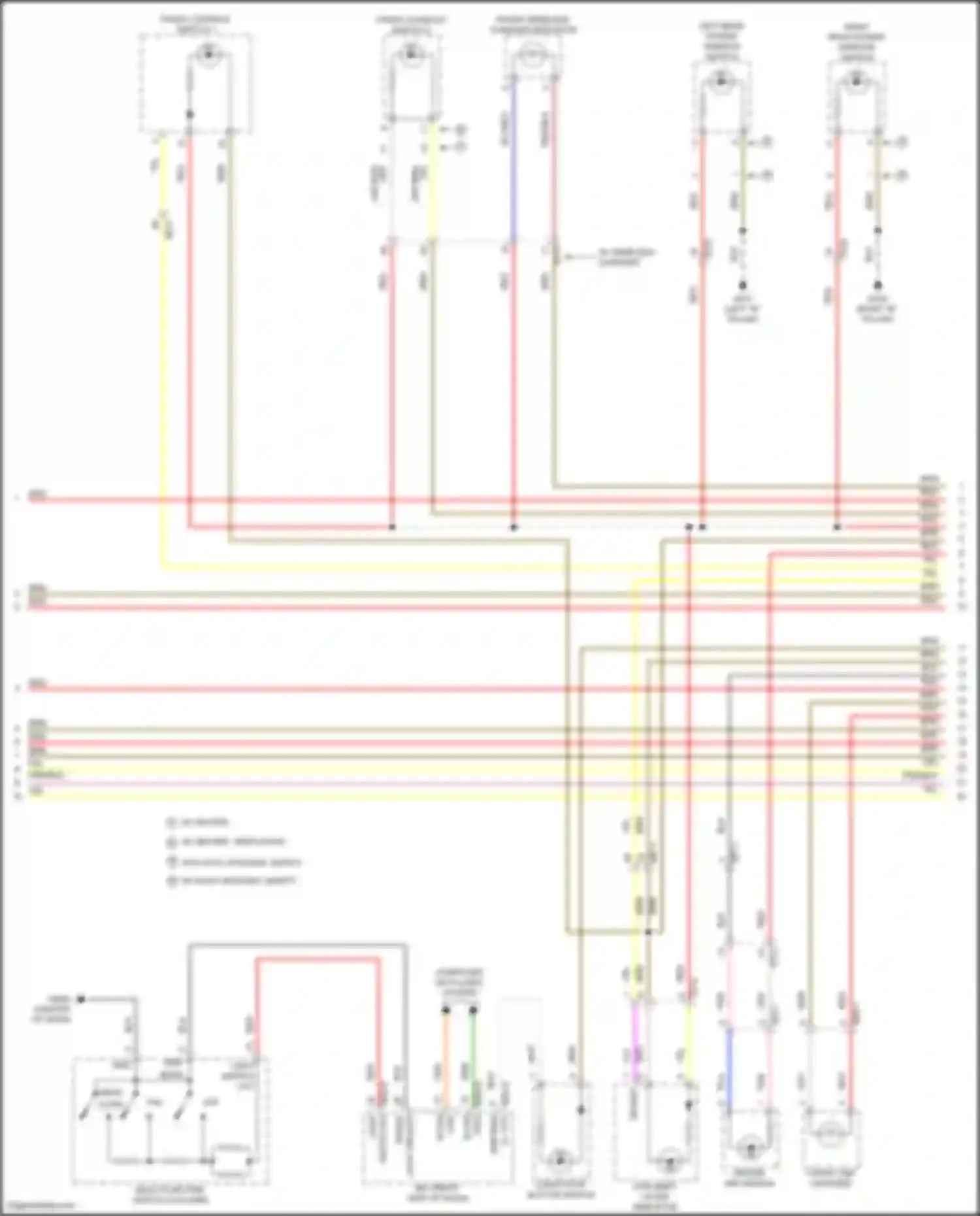 K5 Kia III facelift (2023-2024): Instrument illumination circuit (2 of 3)