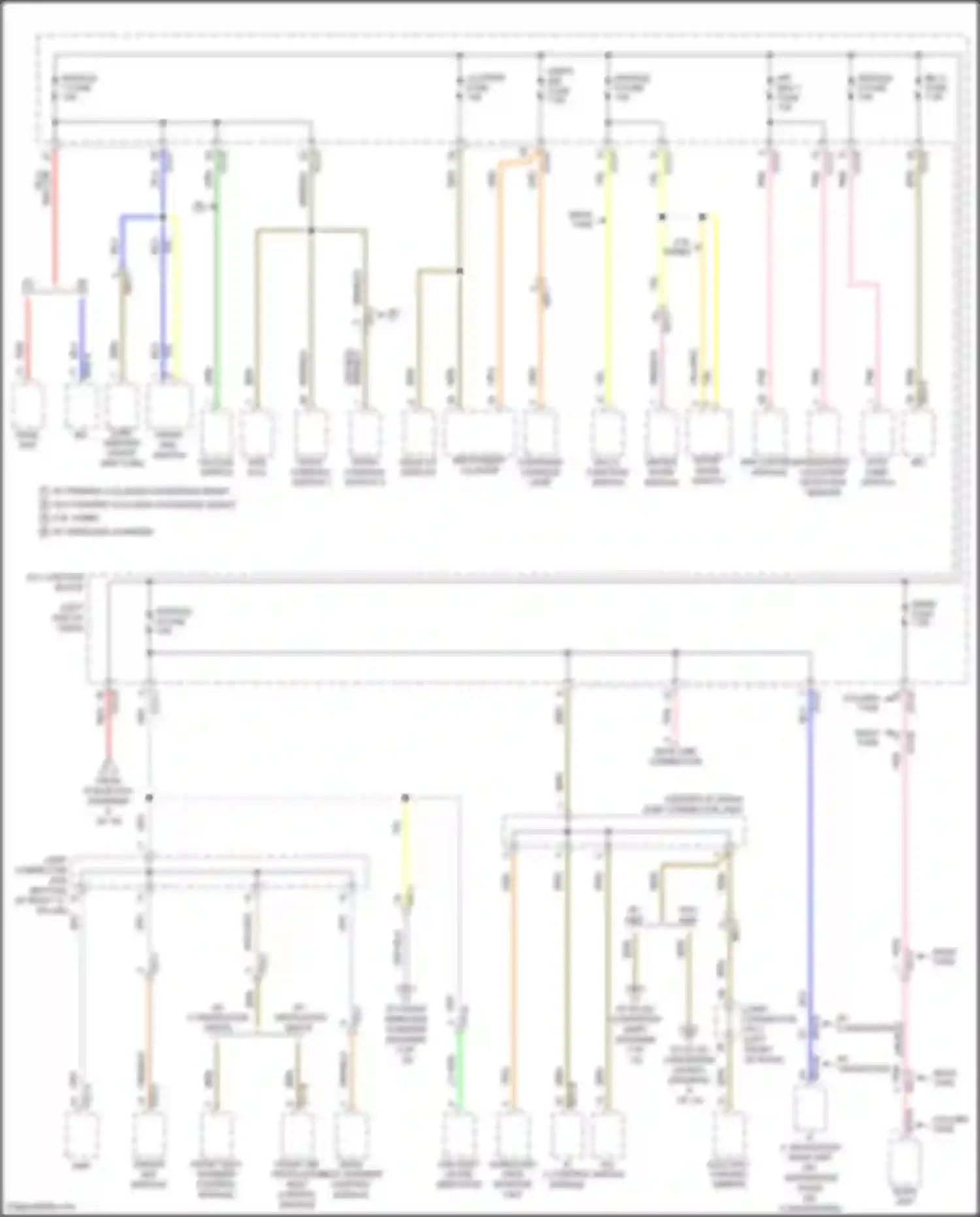 K5 Kia III facelift (2023-2024): Power distribution circuit (3 of 10)