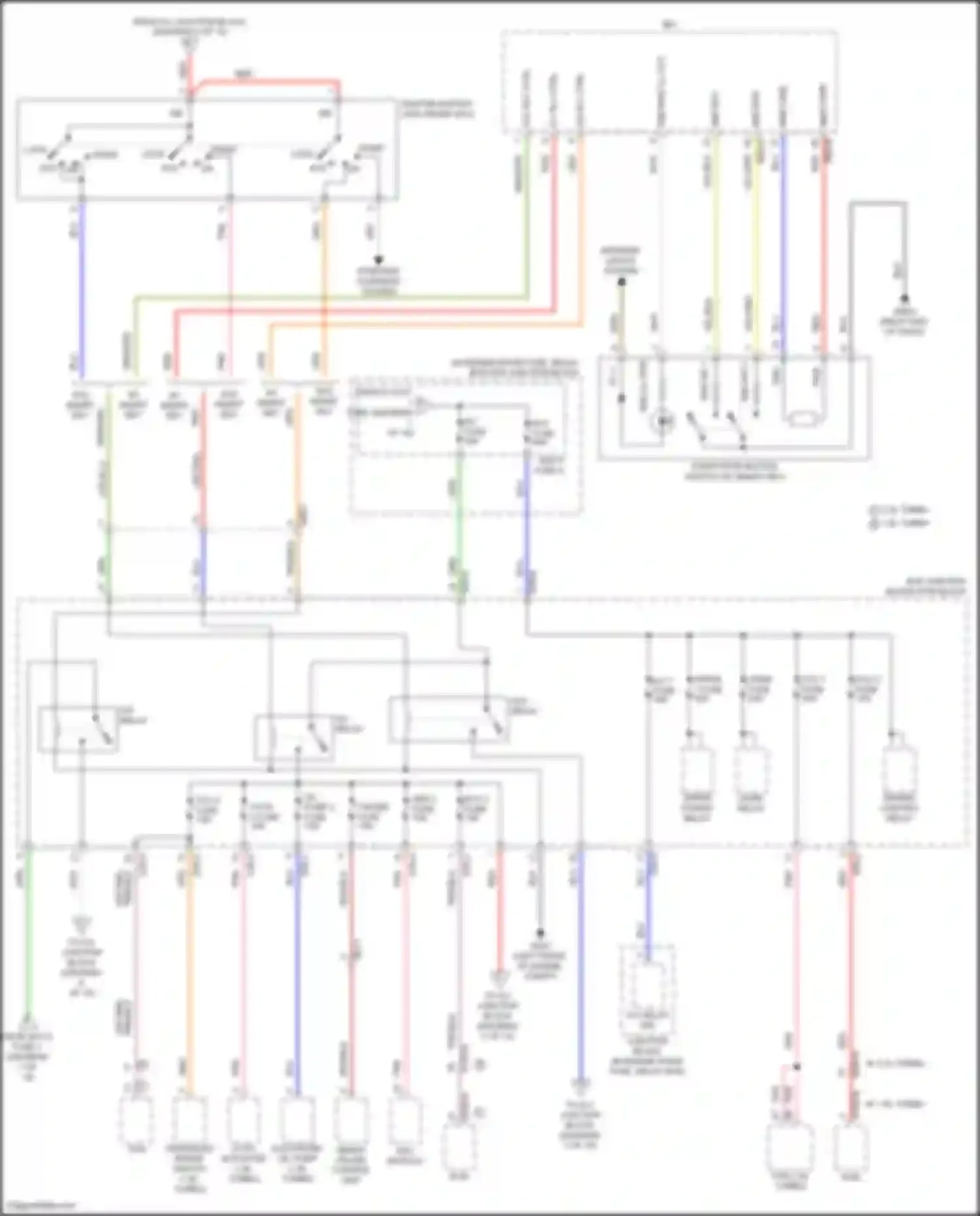 K5 Kia III facelift (2023-2024): Power distribution circuit (9 of 10)