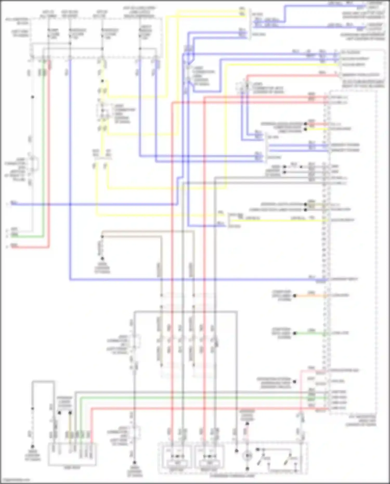 K5 Kia III facelift (2023-2024): Radio circuit, w/ navigation & amplifier (4 of 4)