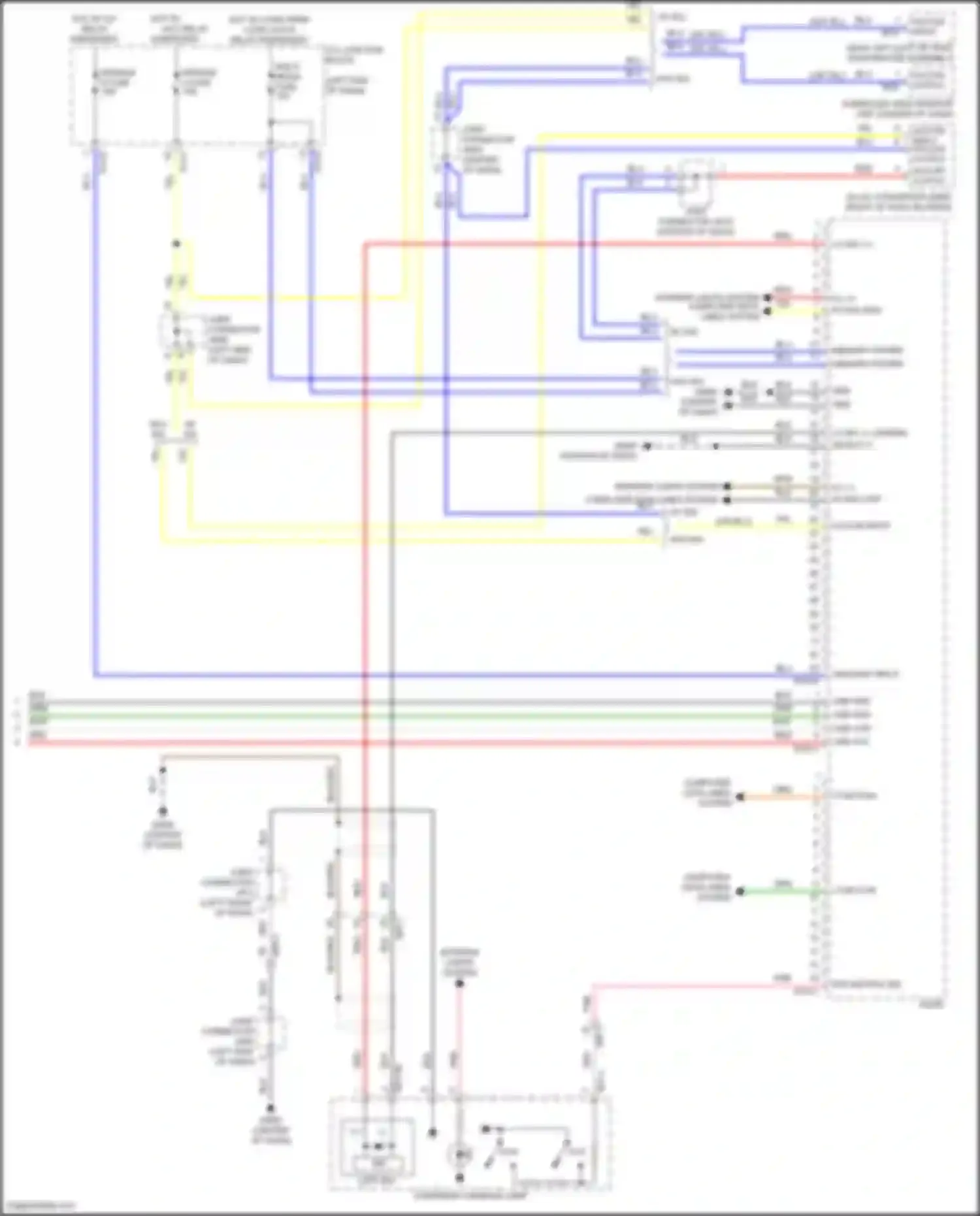 K5 Kia III facelift (2023-2024): Radio circuit, w/o navigation & amplifier (3 of 3)