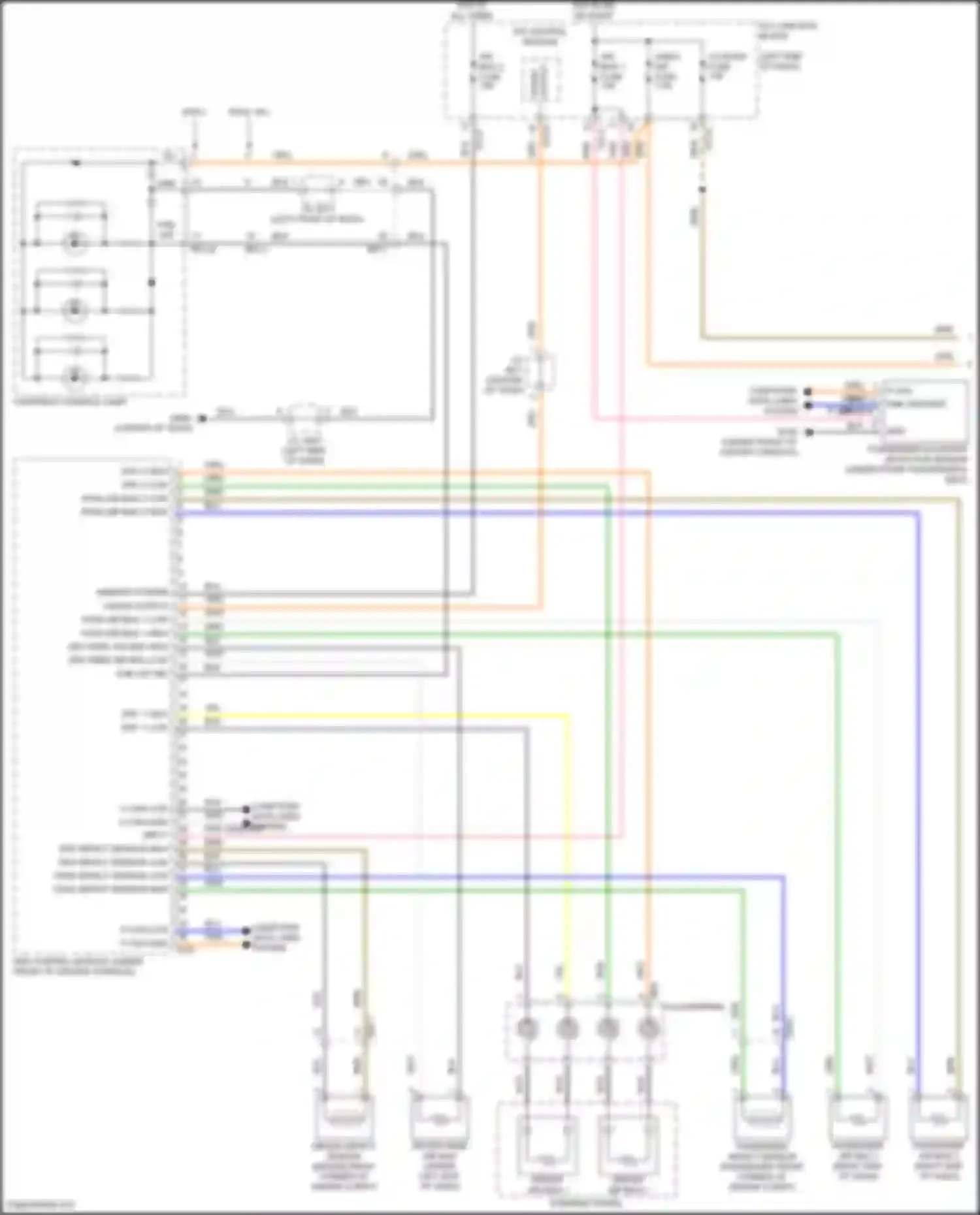 K5 Kia III facelift (2023-2024): Supplemental restraints circuit (1 of 3)