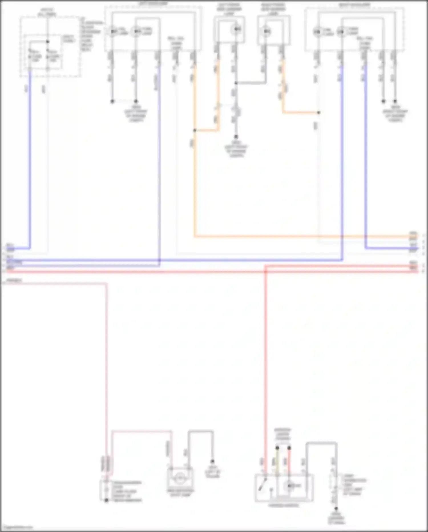 Wiring diagram b+3 fuse for Kia K5 III facelift (2023-2024) (11 of 11)