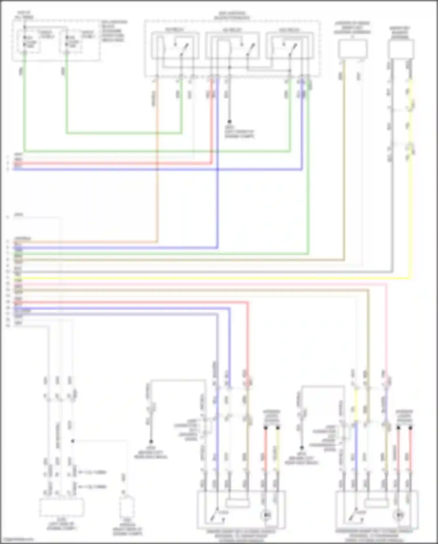 Wiring diagram blu for Kia K5 III facelift (2023-2024) (110 of 134)