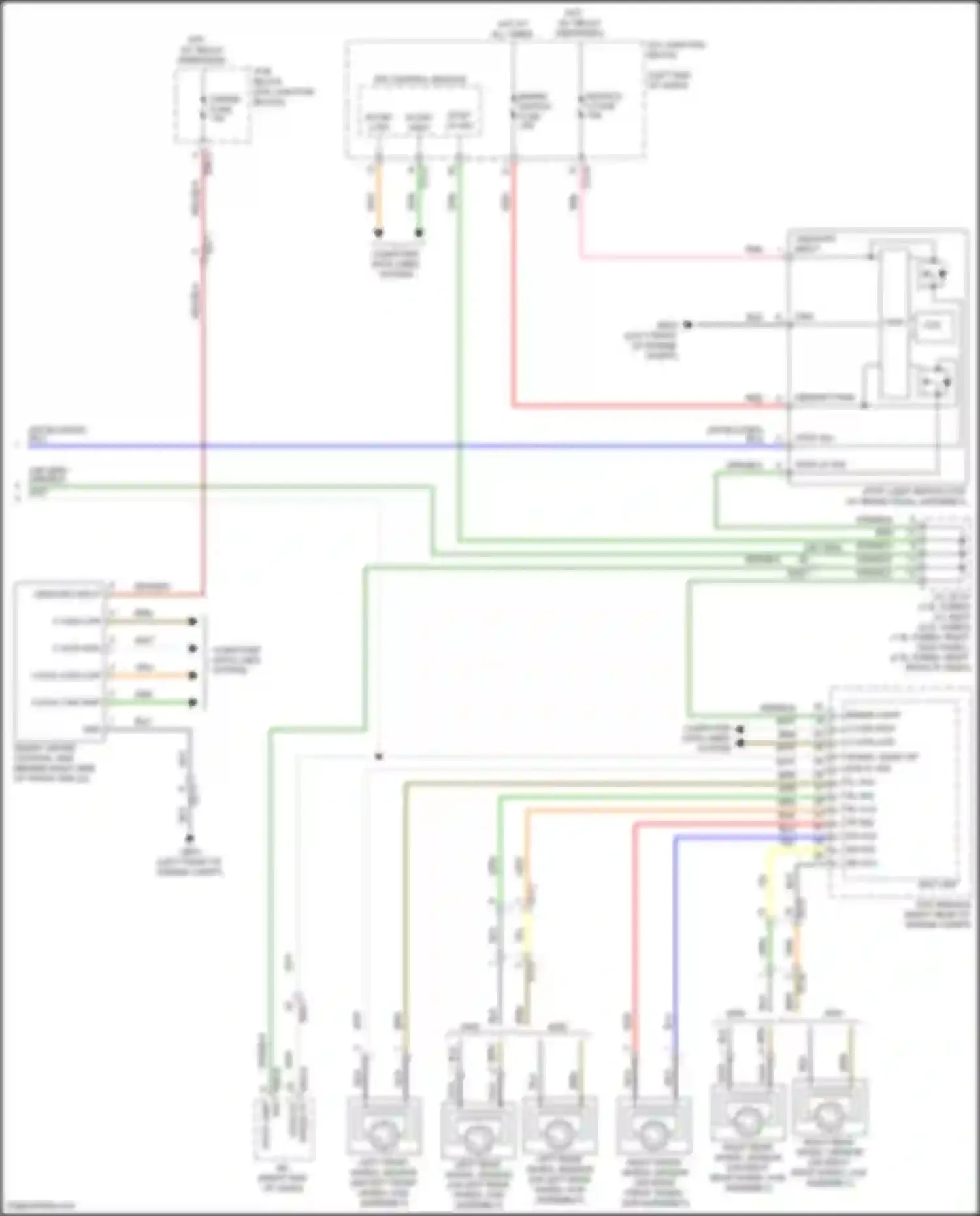 Wiring diagram c-can low for Kia K5 III facelift (2023-2024) (3 of 20)