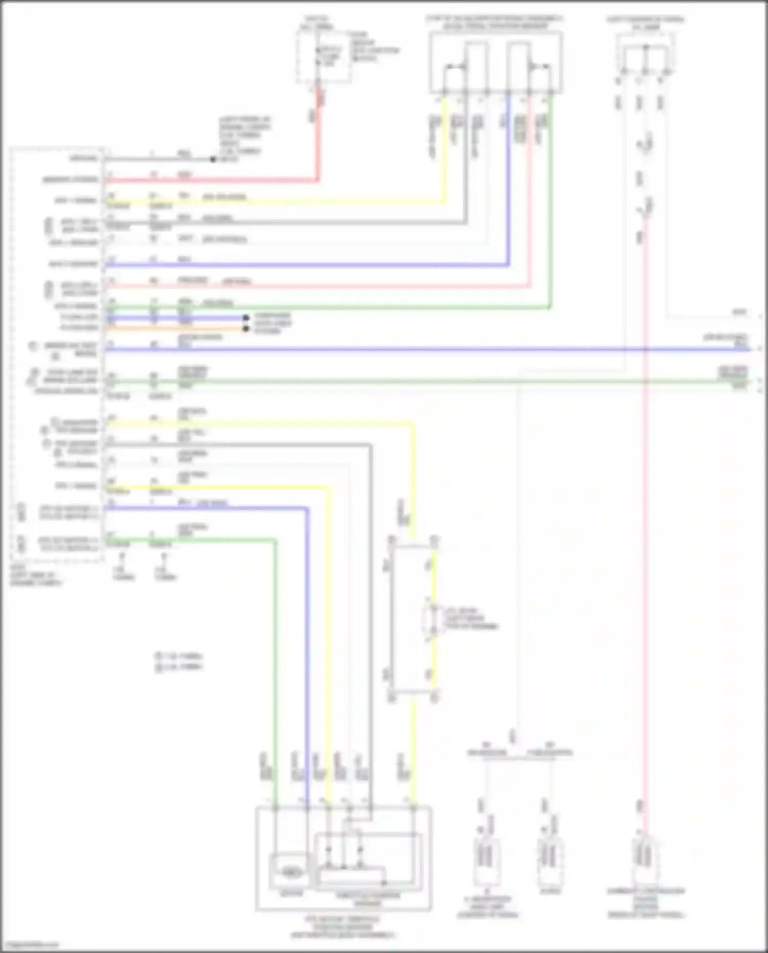Wiring diagram computer data lines system for Kia K5 III facelift (2023-2024) (6 of 92)