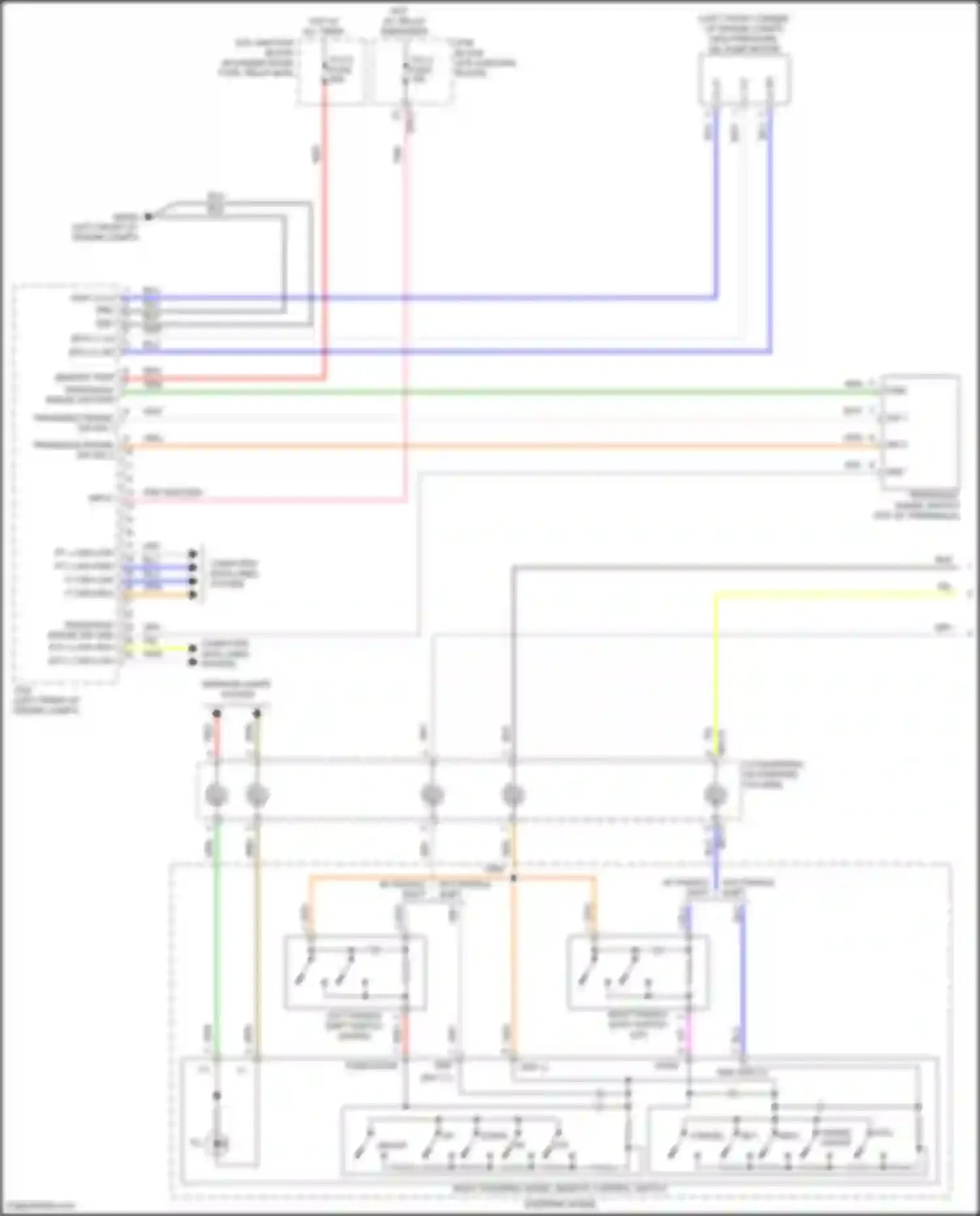 Wiring diagram e/r junction block for Kia K5 III facelift (2023-2024) (23 of 39)