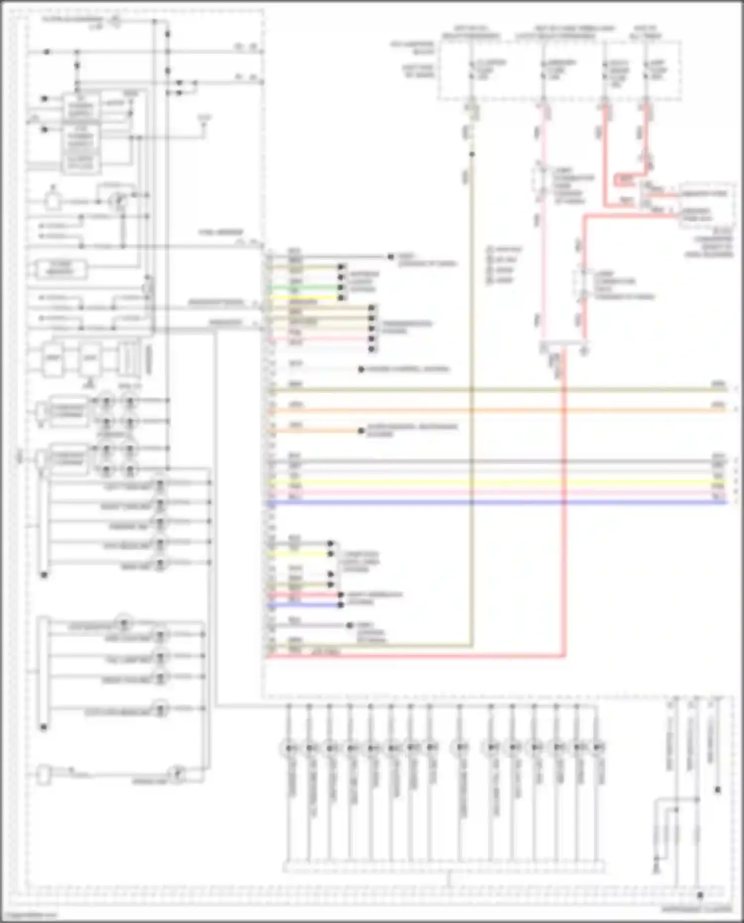 Wiring diagram esc ind for Kia K5 III facelift (2023-2024) (2 of 2)